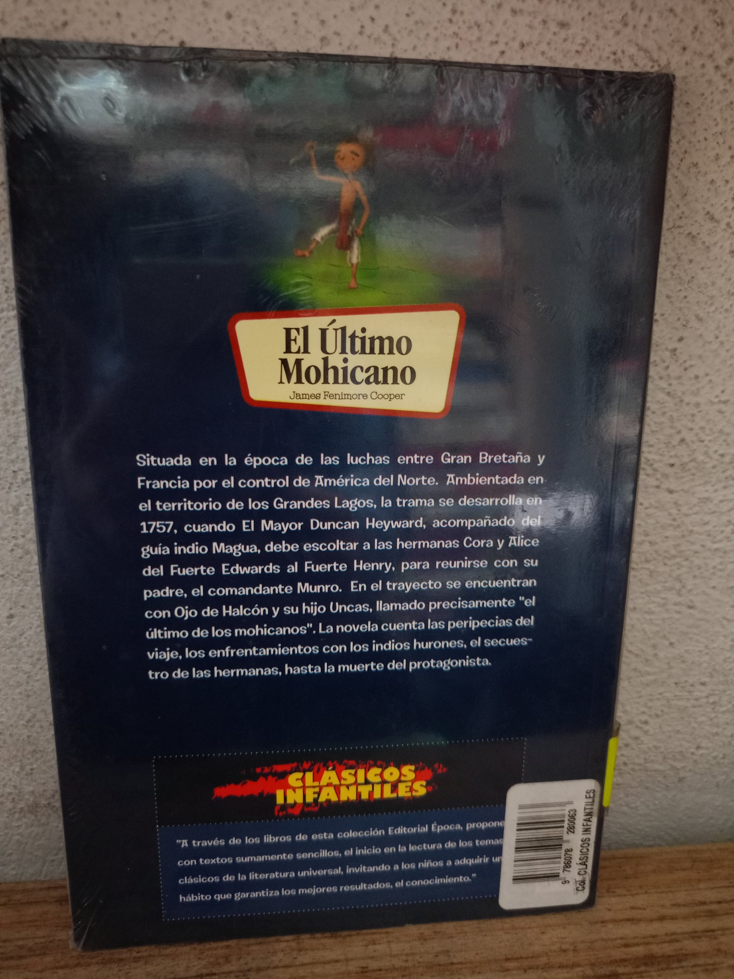 EL ÚLTIMO MOHICANO POR JAMES FENIMORE COOPER NUEVO LIBROS NUEVOS LITERARIO 305