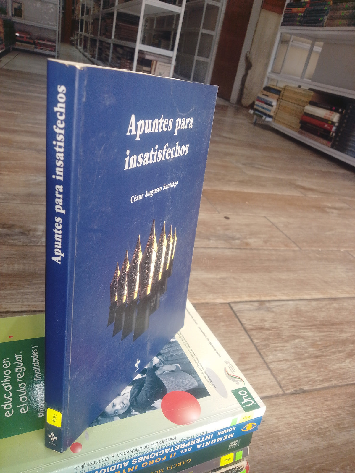 APUNTES PARA INSATISFECHOS POR CESAR AUGUSTO SANTIAGO USADO EDUCACION JUAREZ 515