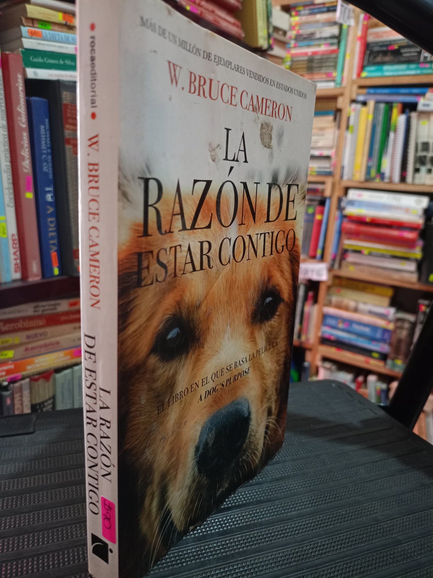 LA RAZON DE ESTAR CONTIGO POR W BRUCE CAMERON USADO NOVELA LITERARIO 305