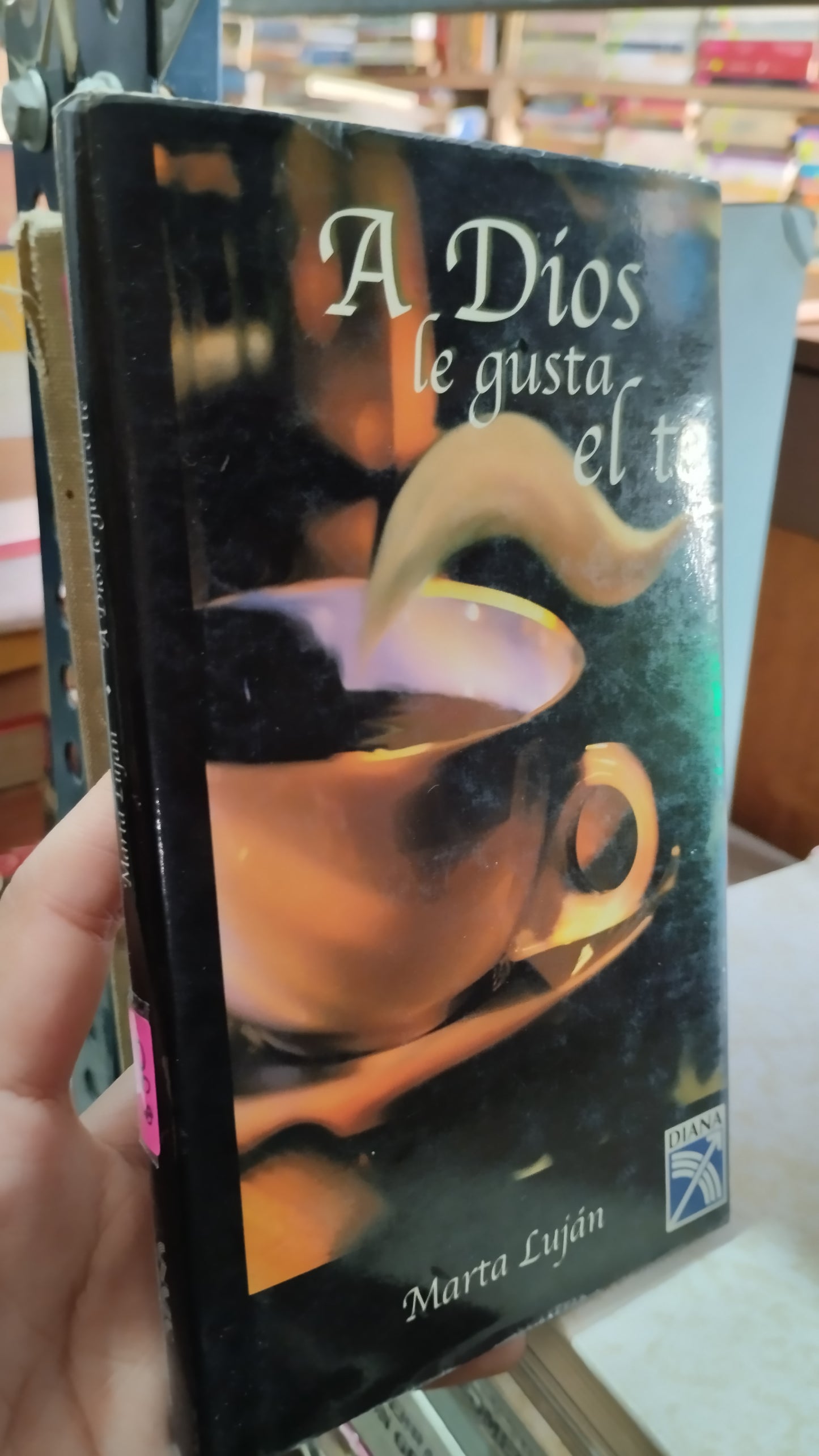 A DIOS LE GUSTA EL TE POR MARTA LUJAN LIBRO USADO RELIGION ALDAMA