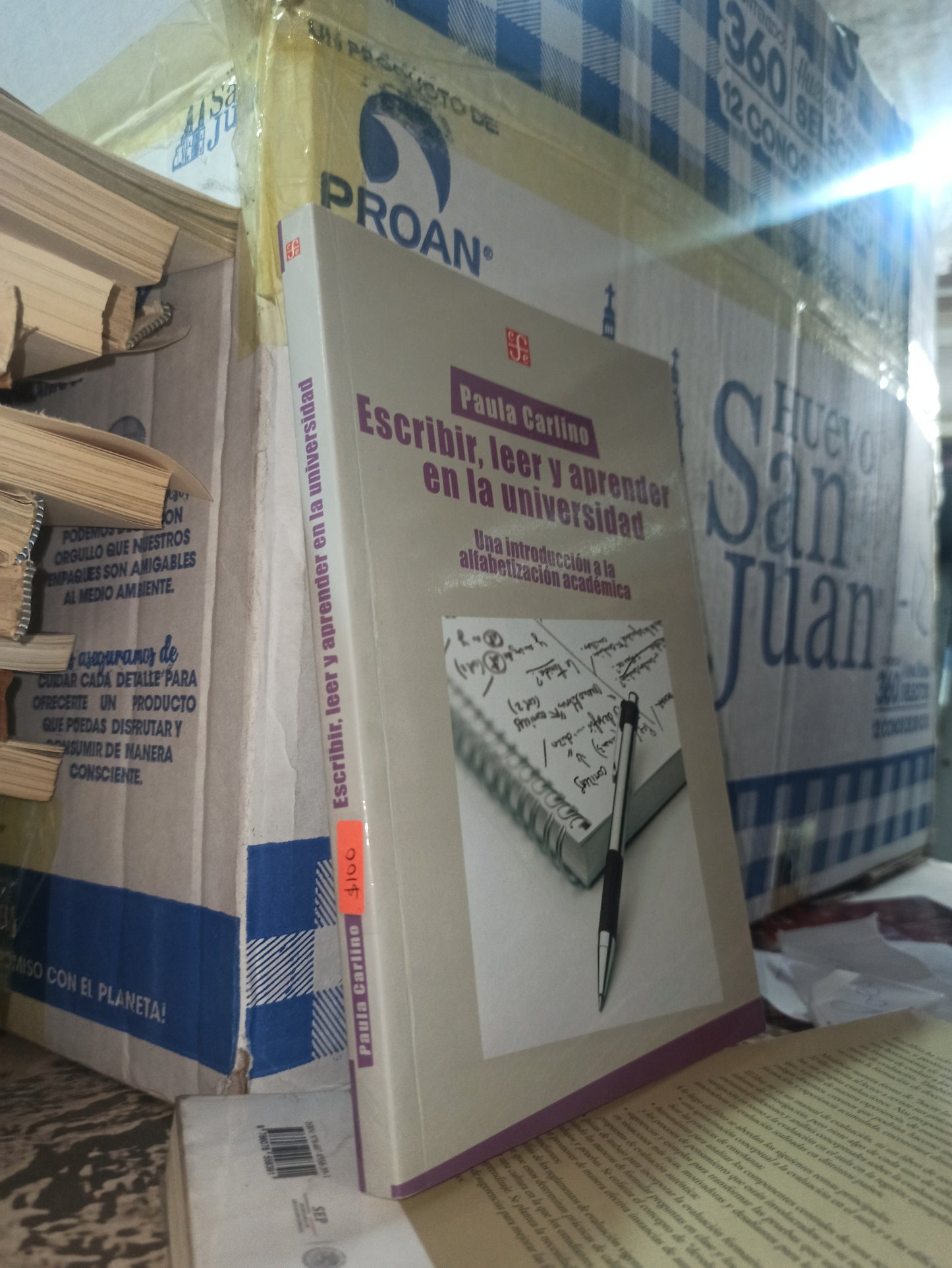 ESCRIBIR LEER Y APRENDER EN LA UNIVERSIDAD POR PAULA CARLINO USADO EDUCACIÓN ALDAMA