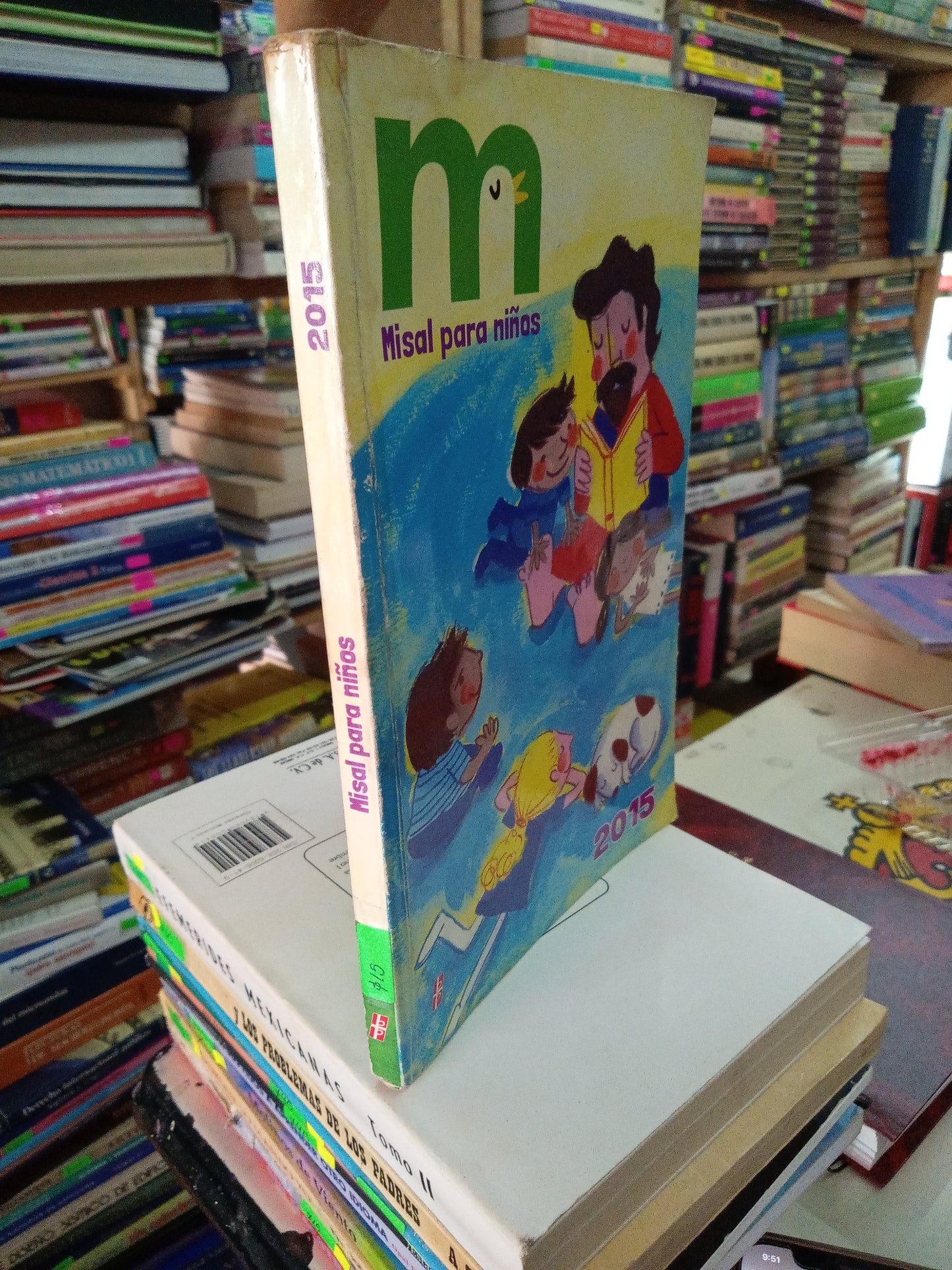 MISAL PARA NIÑOS POR MIGUEL ROMERO S J USADO RELIGION LITERARIO 207