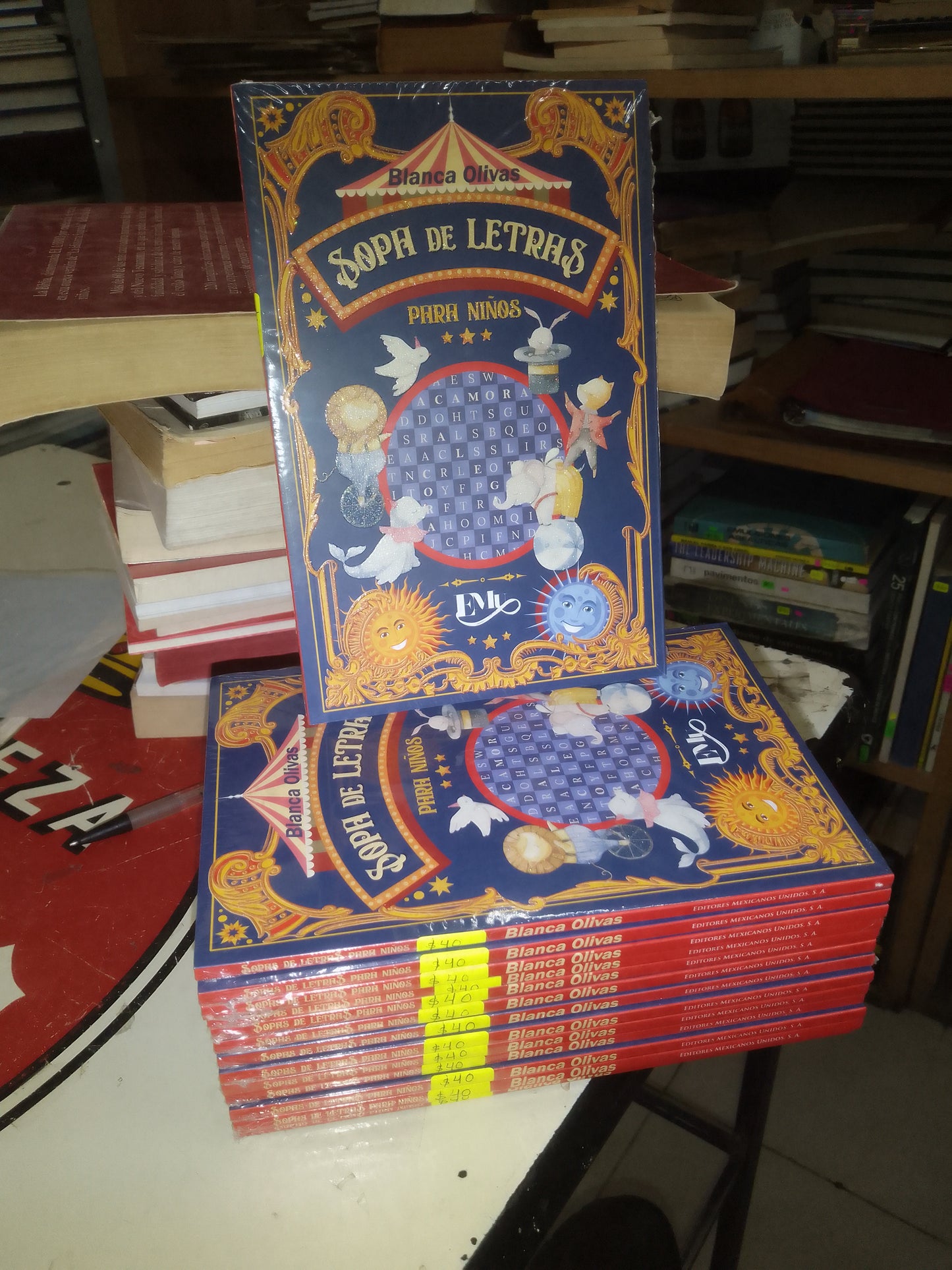 SOPA DE LETRAS PARA NIÑOS POR BLANCA OLIVAS USADO INFANTIL LITERARIO 207