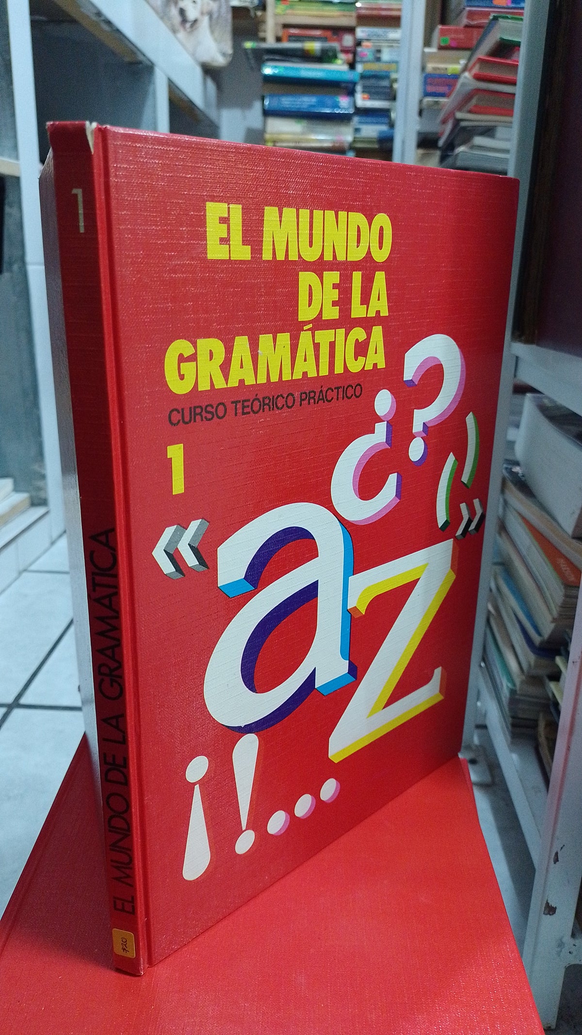EL MUNDO DE LA GRAMATICA CURSO TEORICO PRACTICO 1 POR LUIS ROBERTO BARONE USADO EDUCACION JUAREZ 507