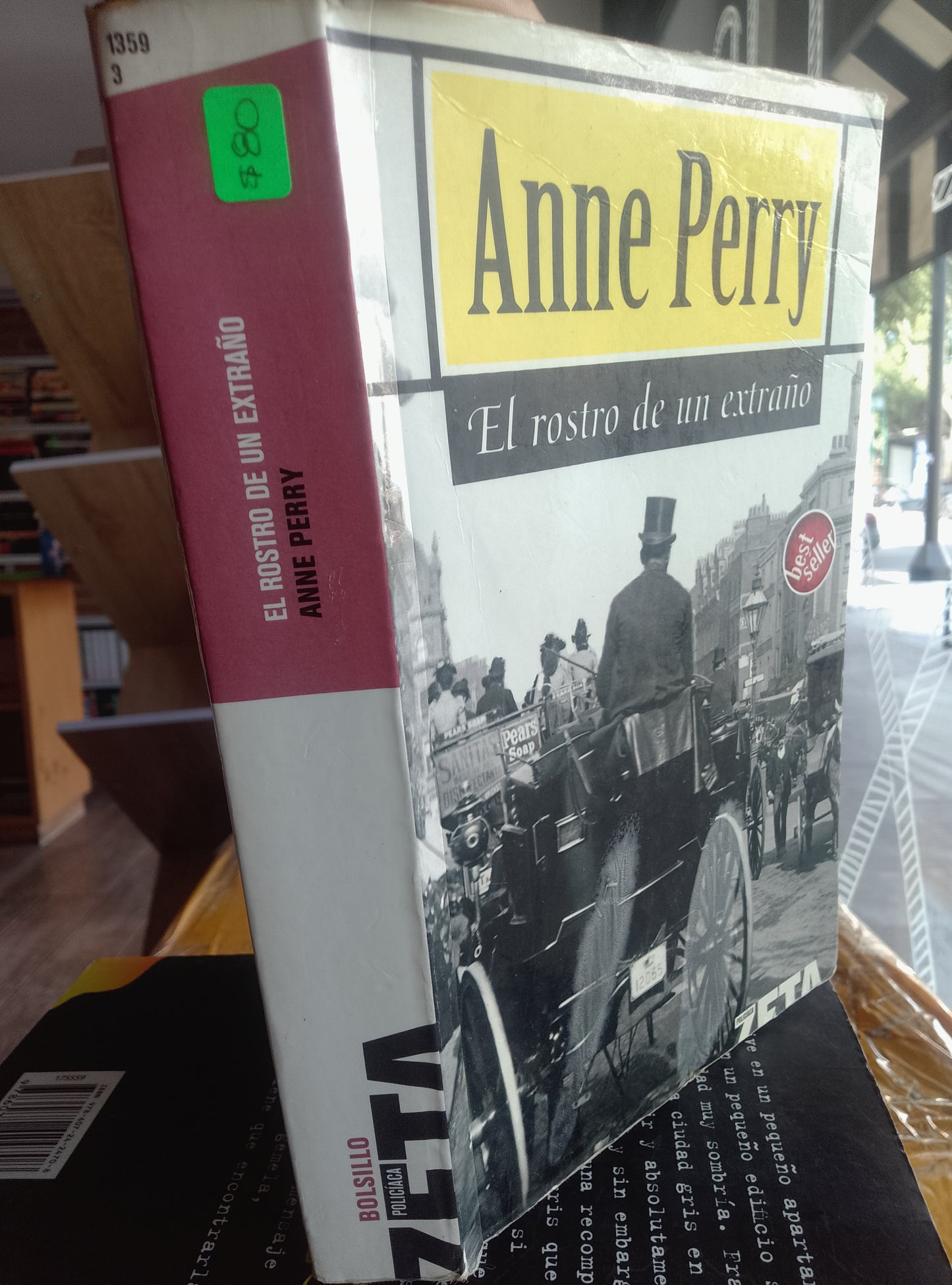 EL ROSTRO DE UN EXTRAÑO ANNE PERRY USADO NOVELAS JUAREZ 515