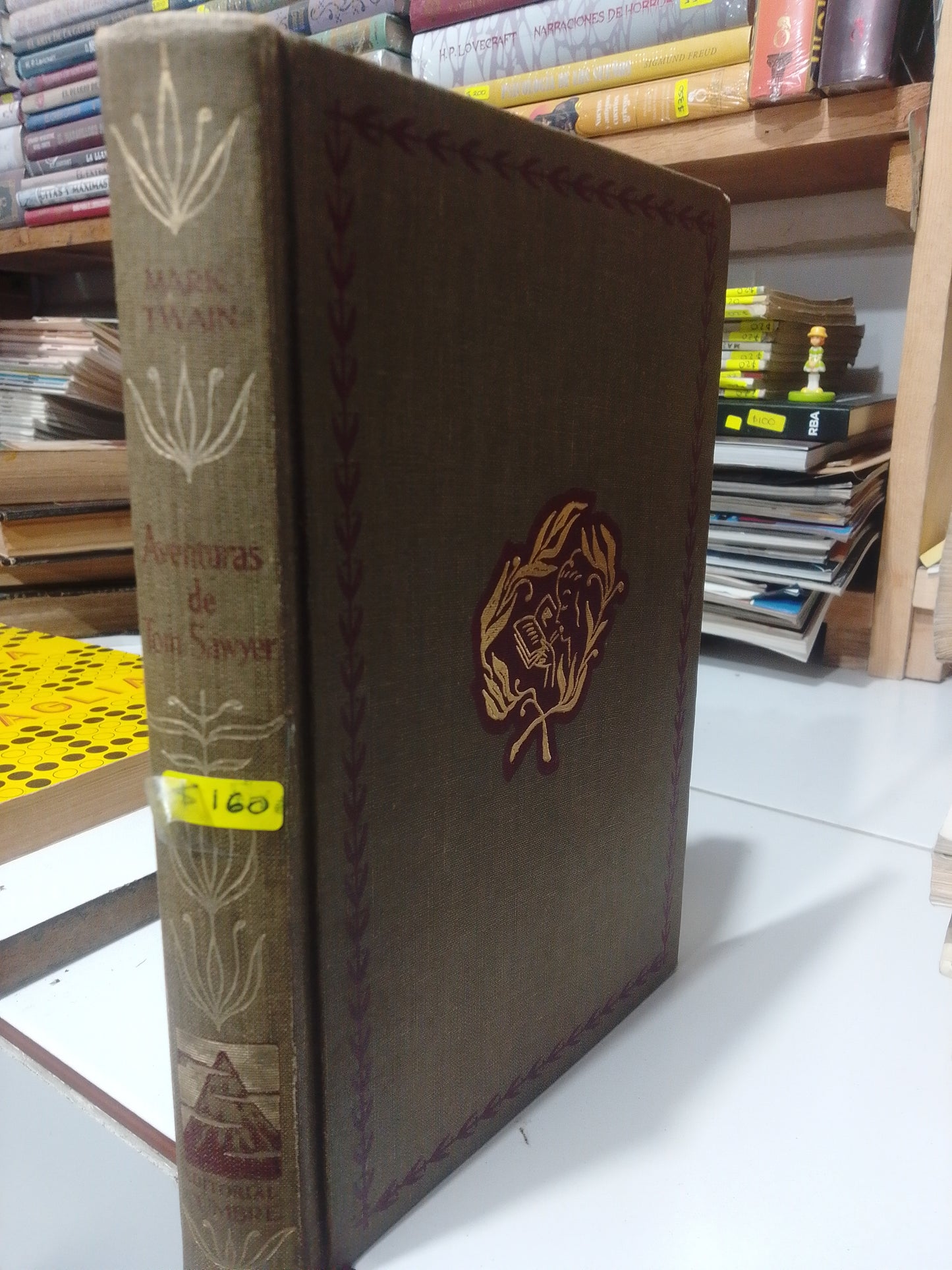 AVENTURAS DE TOM SAWYER POR MARK TWAIN USADO NOVELA JUAREZ