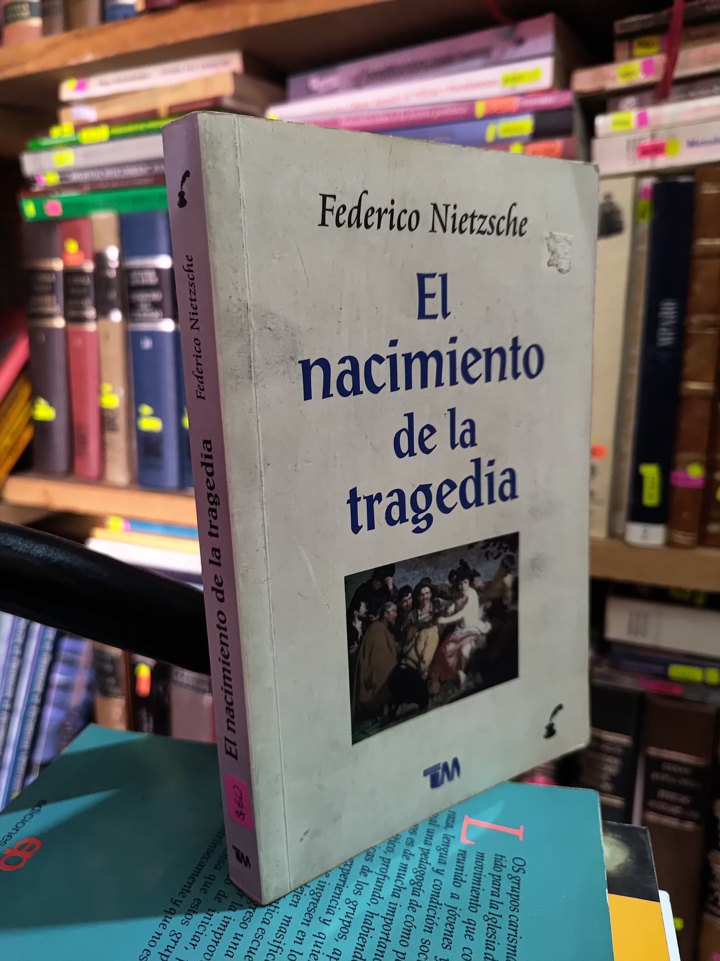 EL NACIMIENTO DE LA TRAGEDIA POR FEDERICO NIETZSCHE USADO NOVELAS LITERARIO 305