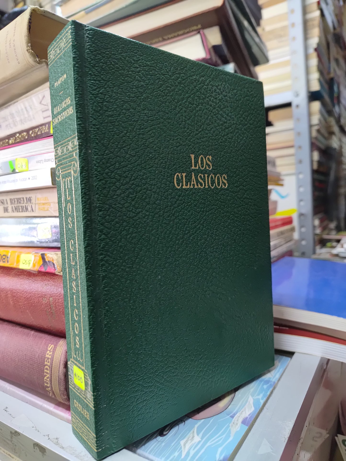 LOS CLASICOS PLATON DIALOGOS SOCRATICOS POR ALFONSO REYES USADO NOVELAS JUAREZ 515