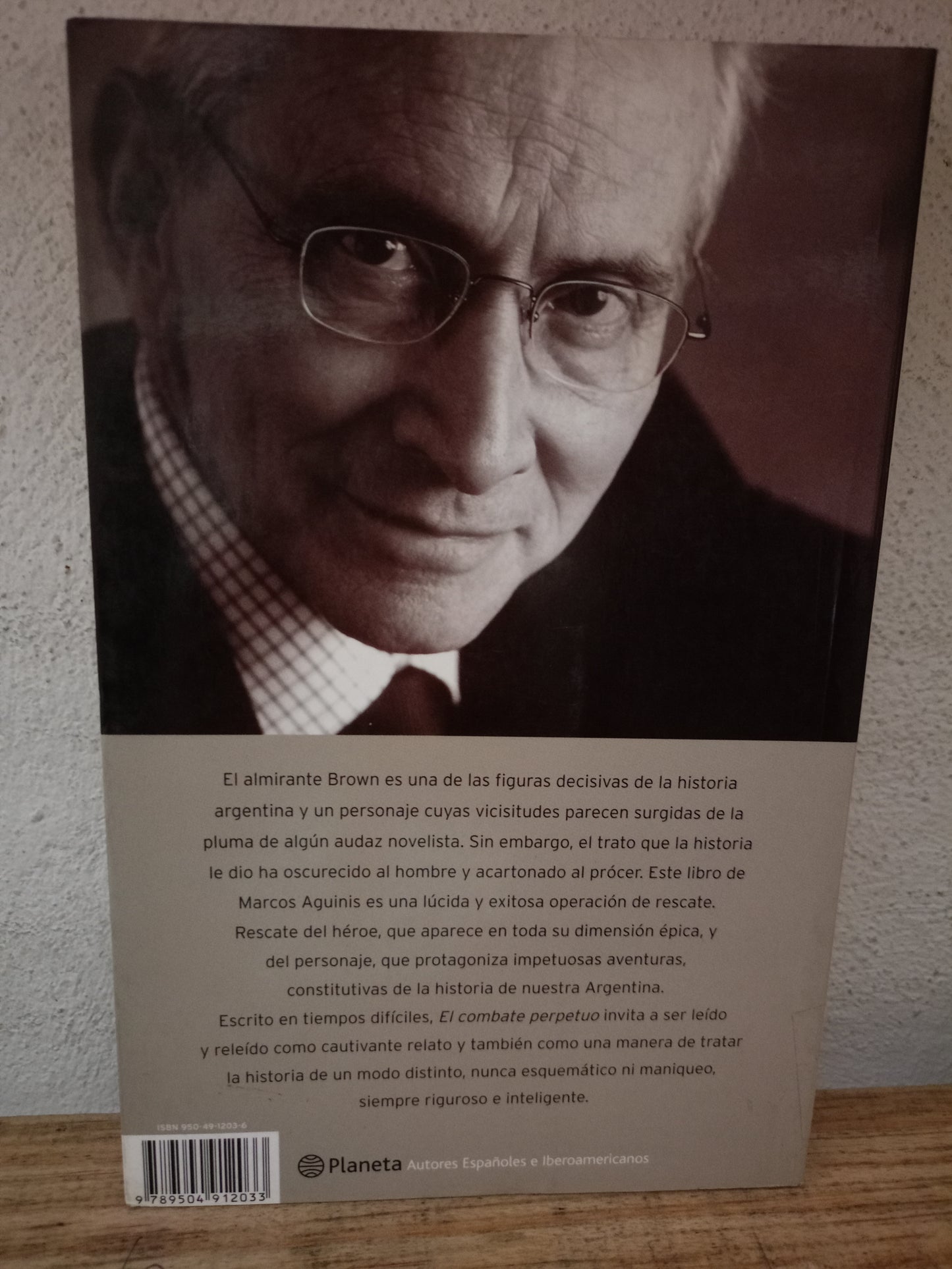 EL COMBATE PERPETUO POR MARCOS AGUINIS USADO NOVELA LITERARIO 305