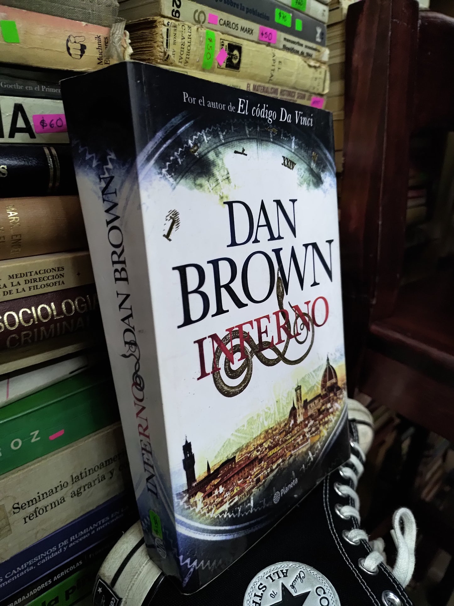 INFERNO POR DAN BROWN USADO NOVELAS LITERARIO 207