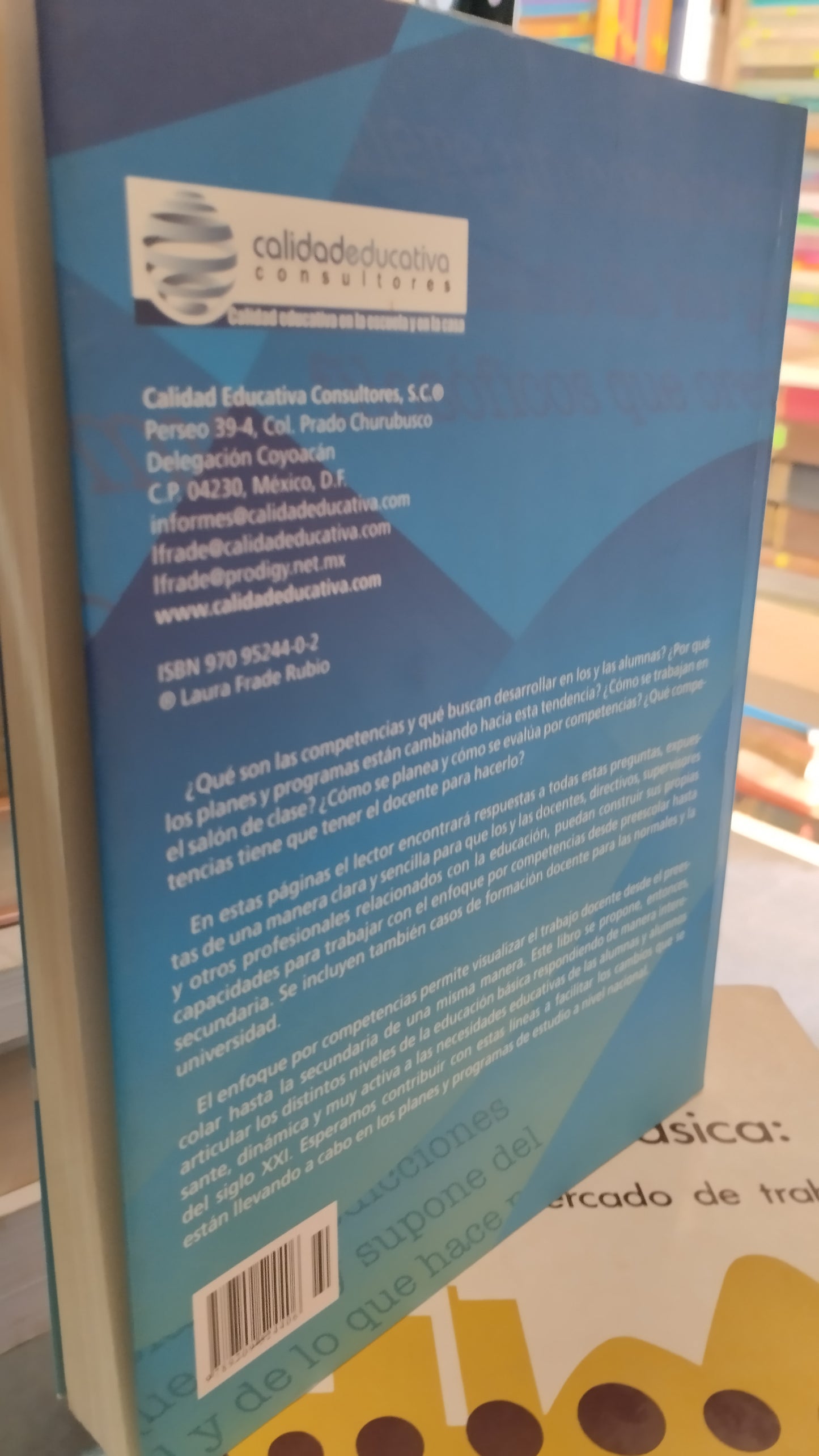 DESARROLLO DE COMPETENCIAS EN EDUCACIÓN BÁSICA POR LAURA FRADE RUBIO LIBRO USADO EDUCACIÓN ALDAMA