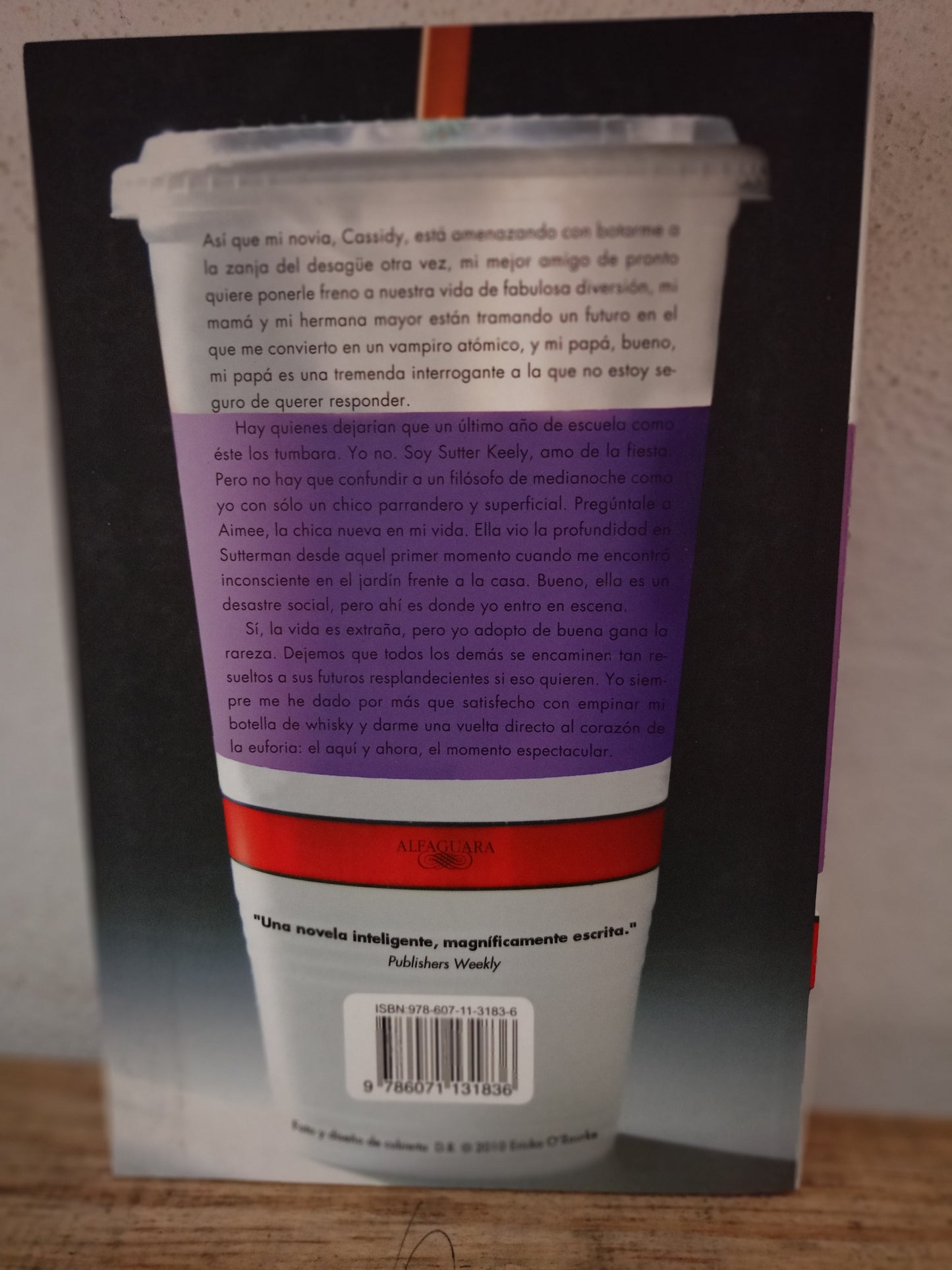 THE SPECTACULAR NOW POR TIM HARP USADO NOVELA LITERARIO 305