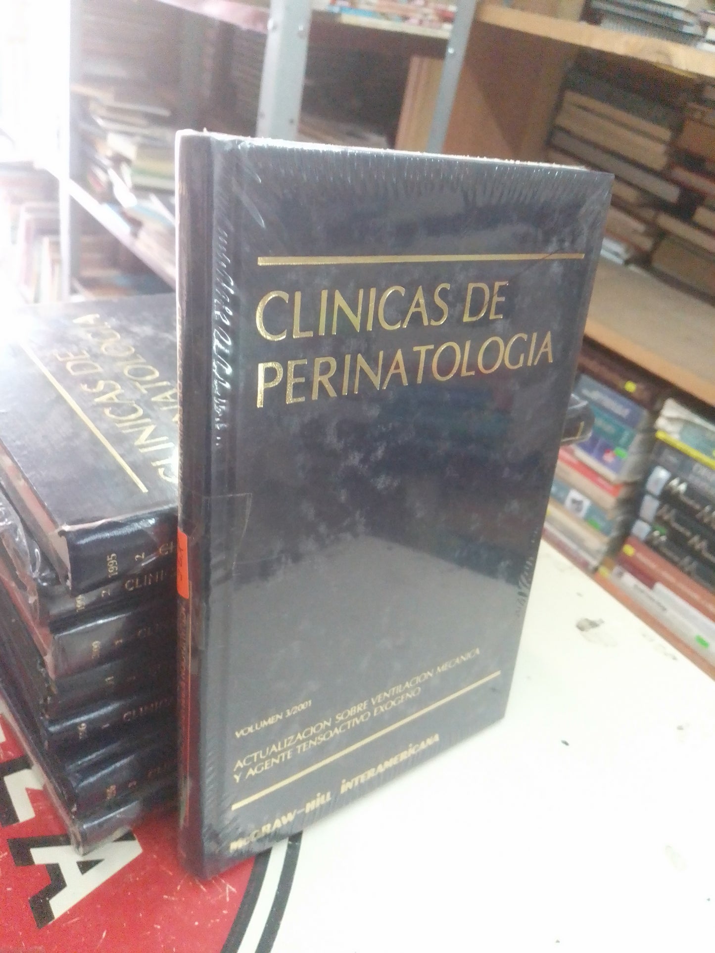 CLÍNICAS DE PERINATOLOGÍA VOLUMEN 3/2001: ACTUALIZACIÓN SOBRE VENTILACIÓN MECÁNICA Y AGENTE TENSOACTIVO EXÓGENO USADO MEDICINA LITERARIO 207