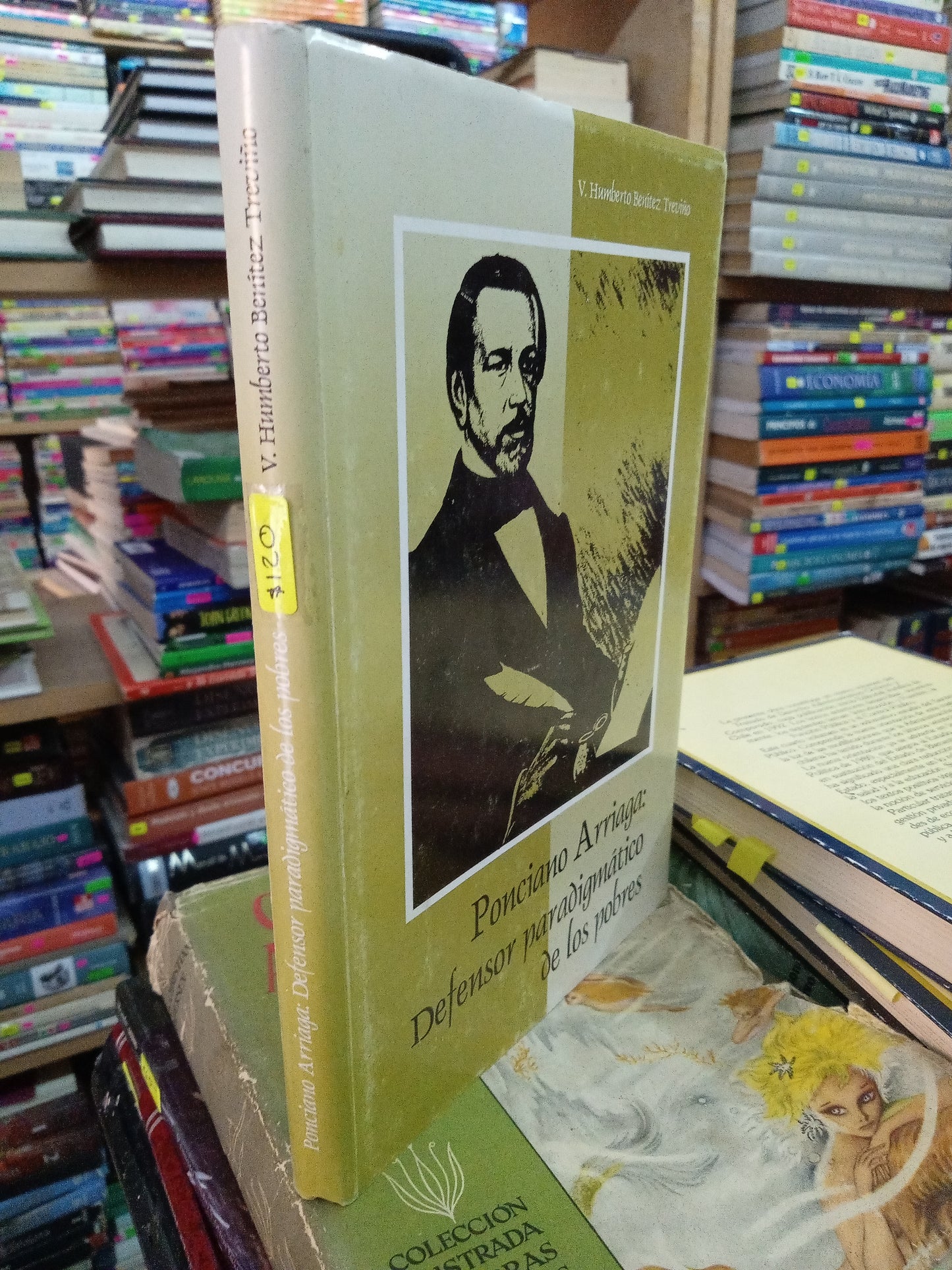 PONCIANO ARRIAGA DEFENSOR PARADIGMATICO DE LOS POBRES POR H HUMBERTO BENITEZ TREVIÑO USADO HISTORIA LITERARIO 207