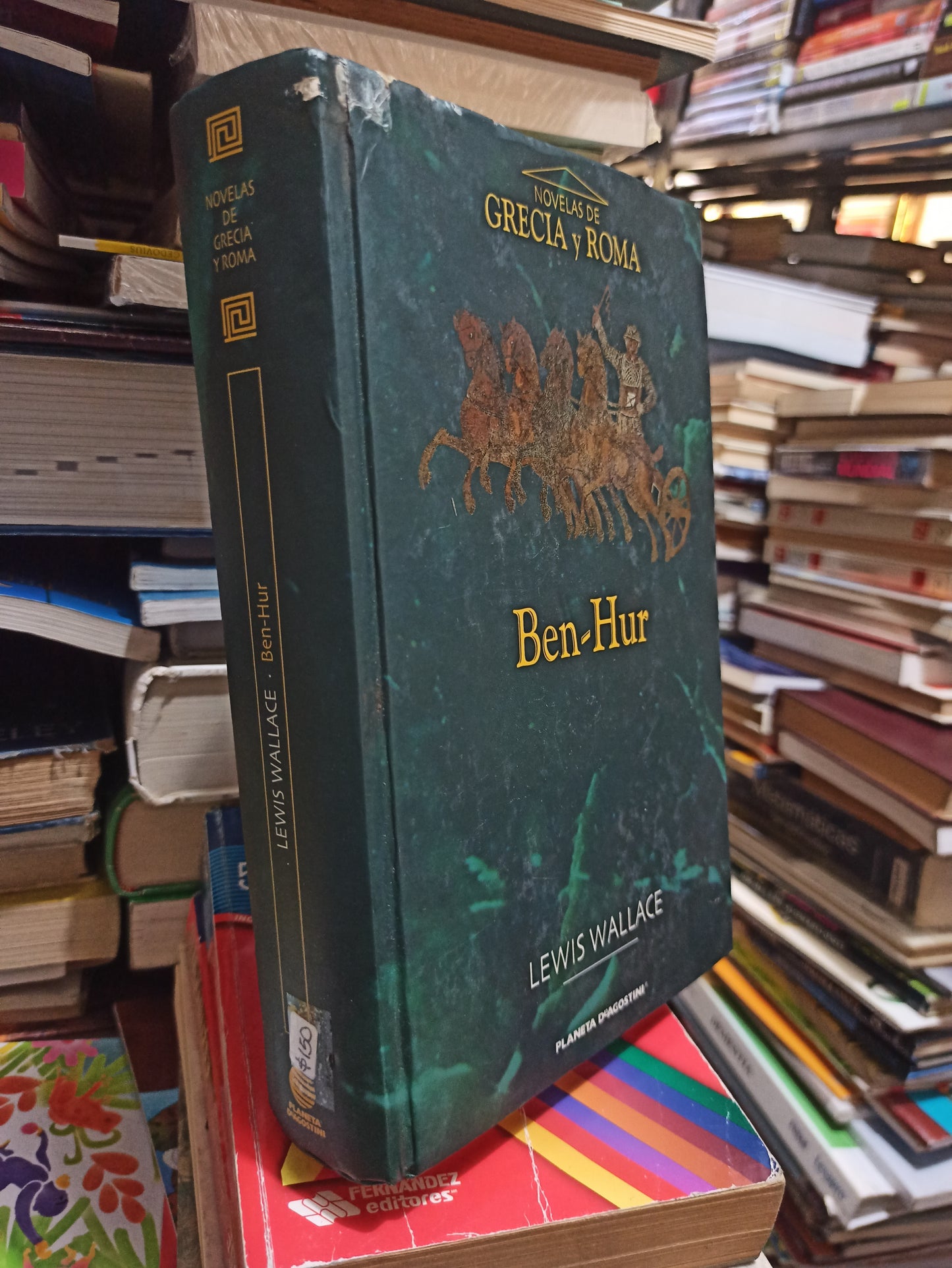 BEN-HUR POR LEWIS WALLACE USADO NOVELAS JUÁREZ