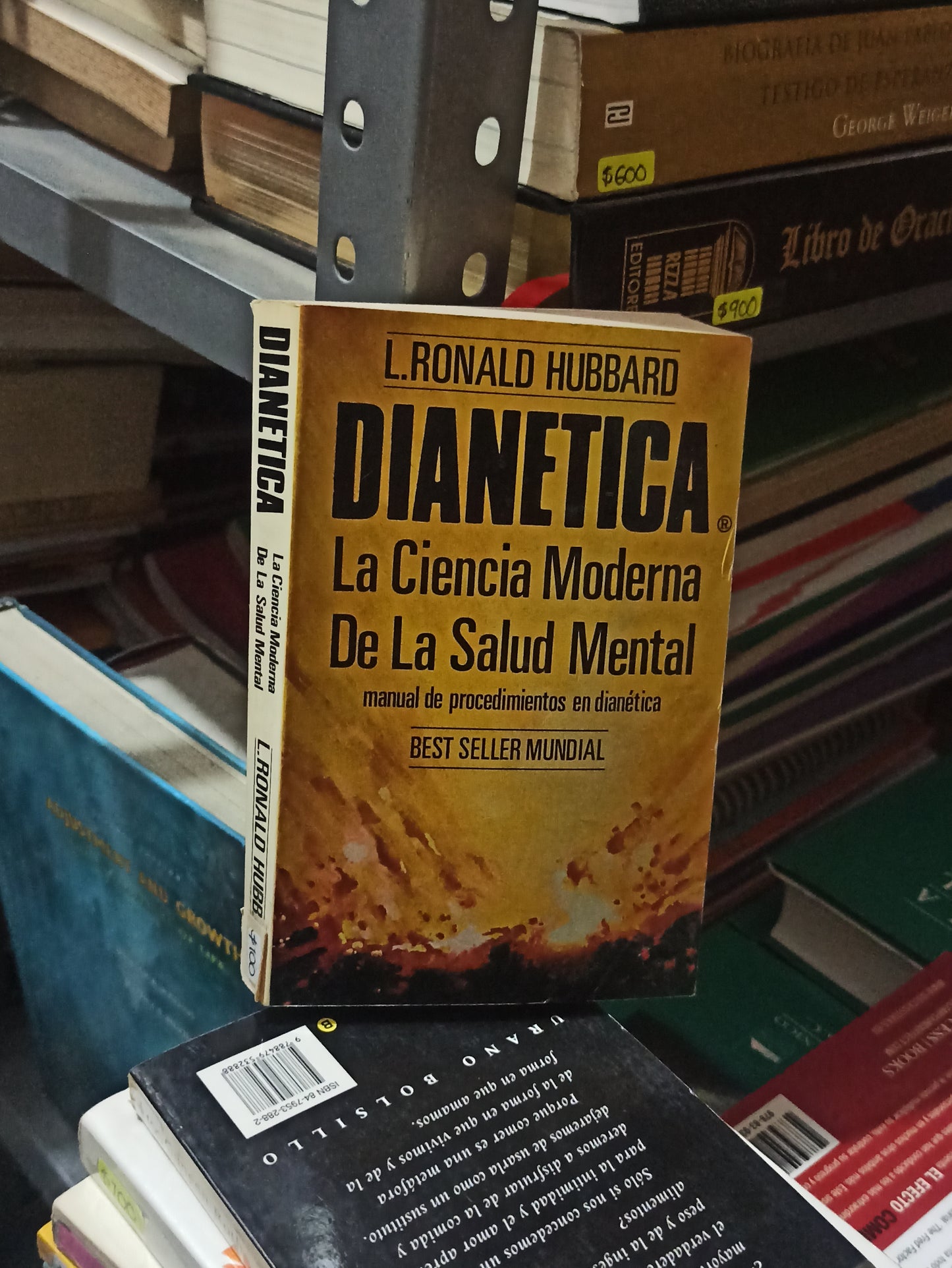 DIANETICA LA CIENCIA MODERNA DE LA SALUD MENTAL POR L. RONALD HUBBARD USADO SUPERACIÓN PERSONAL JUÁREZ