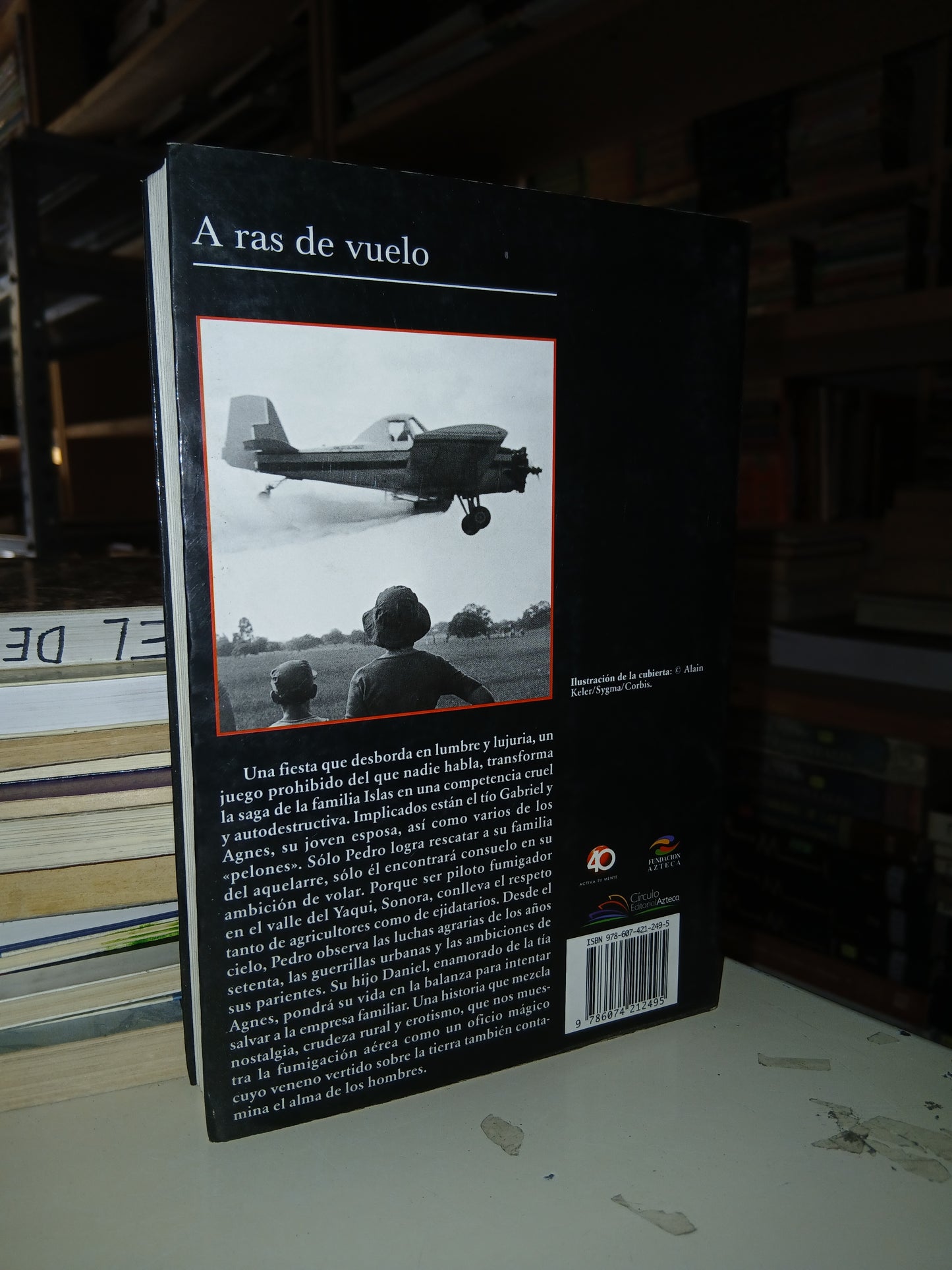 A RAS DE VUELO POR MARÍA ANTONIETA MENDÍVIL USADO NOVELA LITERARIO 207