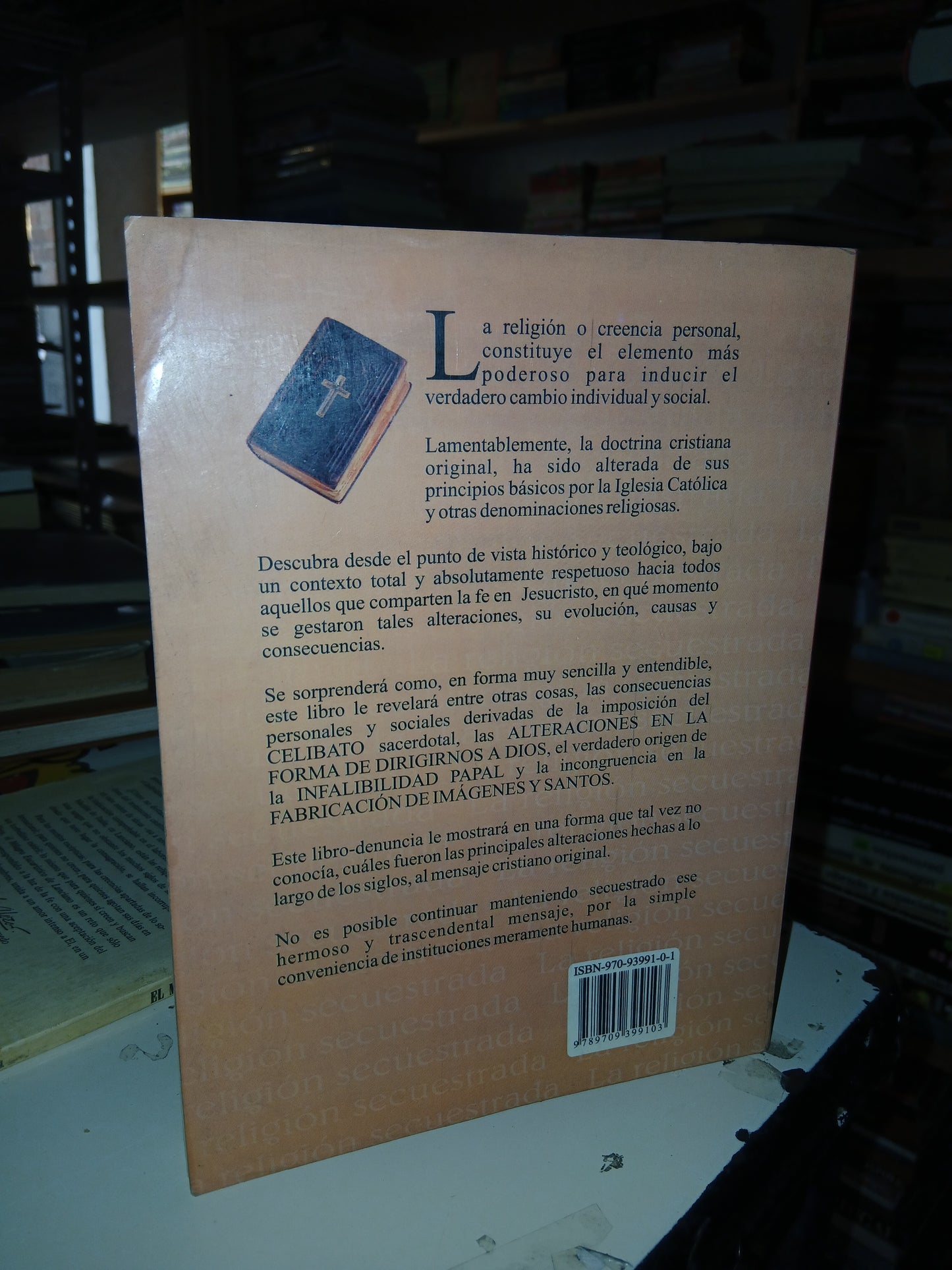 LA RELIGIÓN SECUESTRADA POR GIOVANNI TORRICELLI USADO RELIGIÓN LITERARIO 207