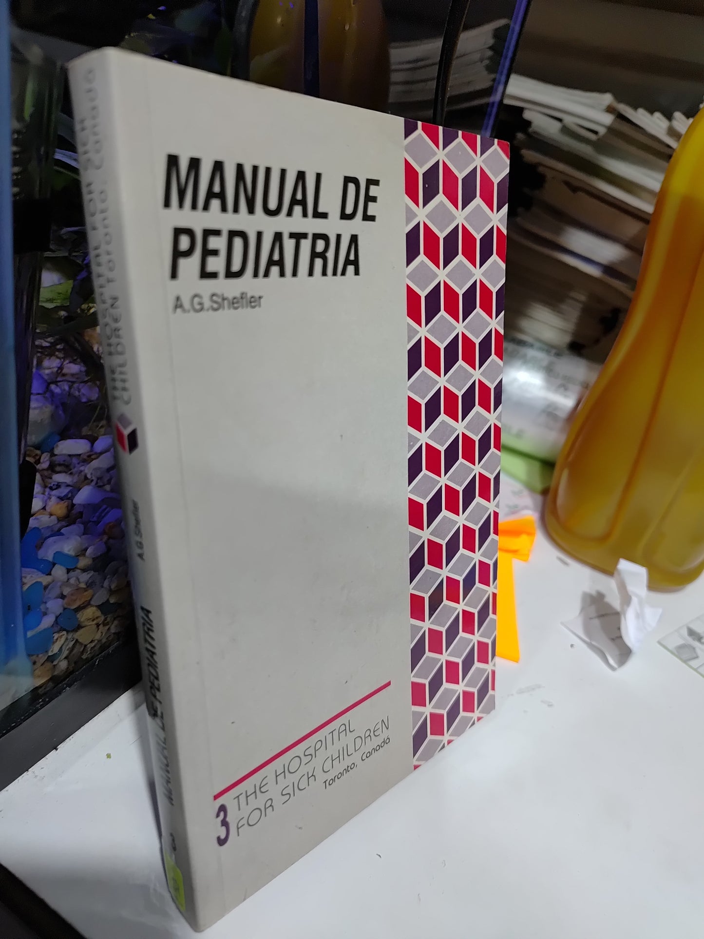MANUAL DE PEDIATRIA 3 POR A. G. SHEFLER USADO SALUD JUAREZ 507