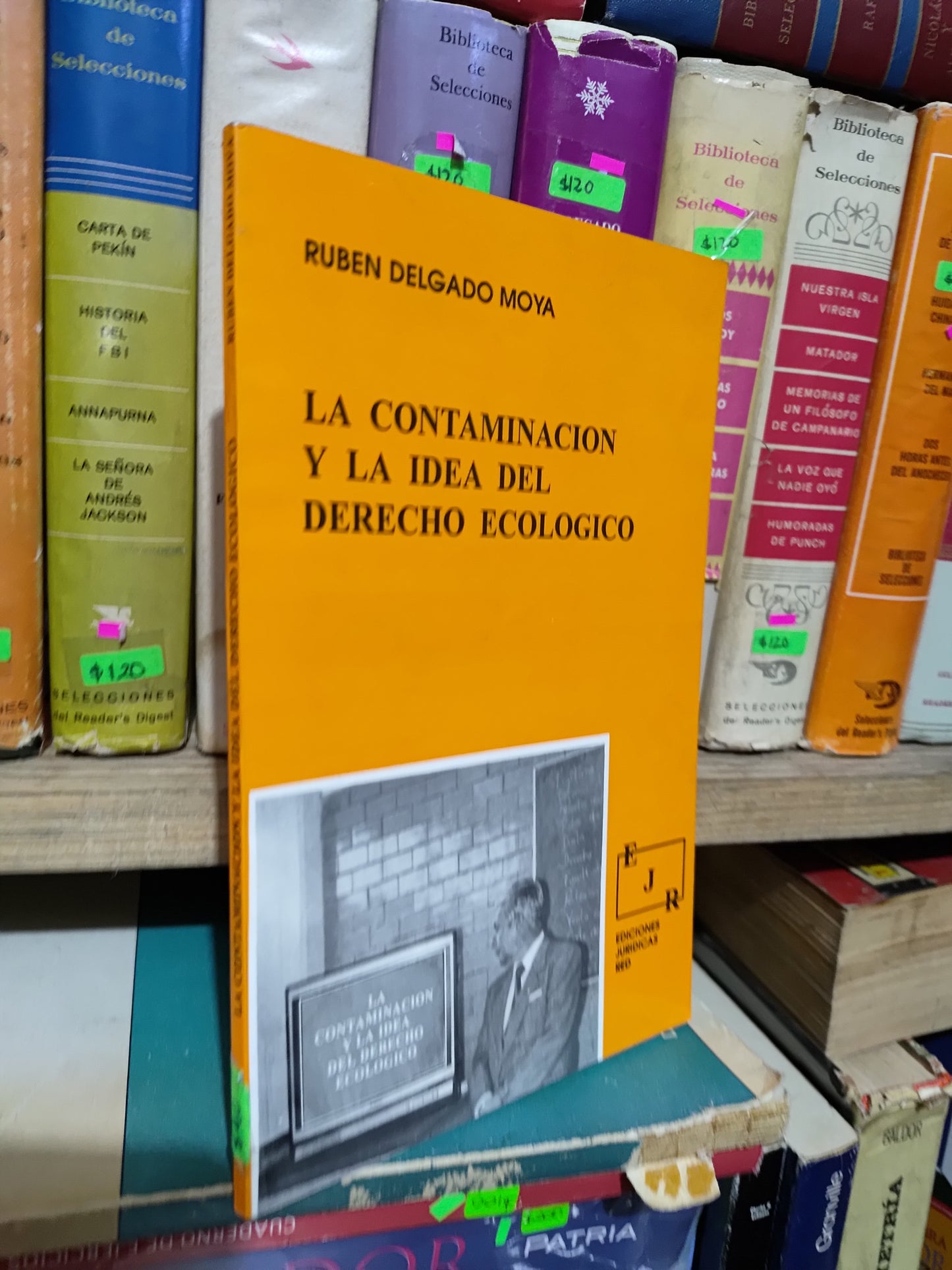 LA CONTAMINACION Y LA IDEA DEL DERECHO ECOLOGICO POR RUBEN DELGADO MOYA USADO DERECHO JUAREZ 507