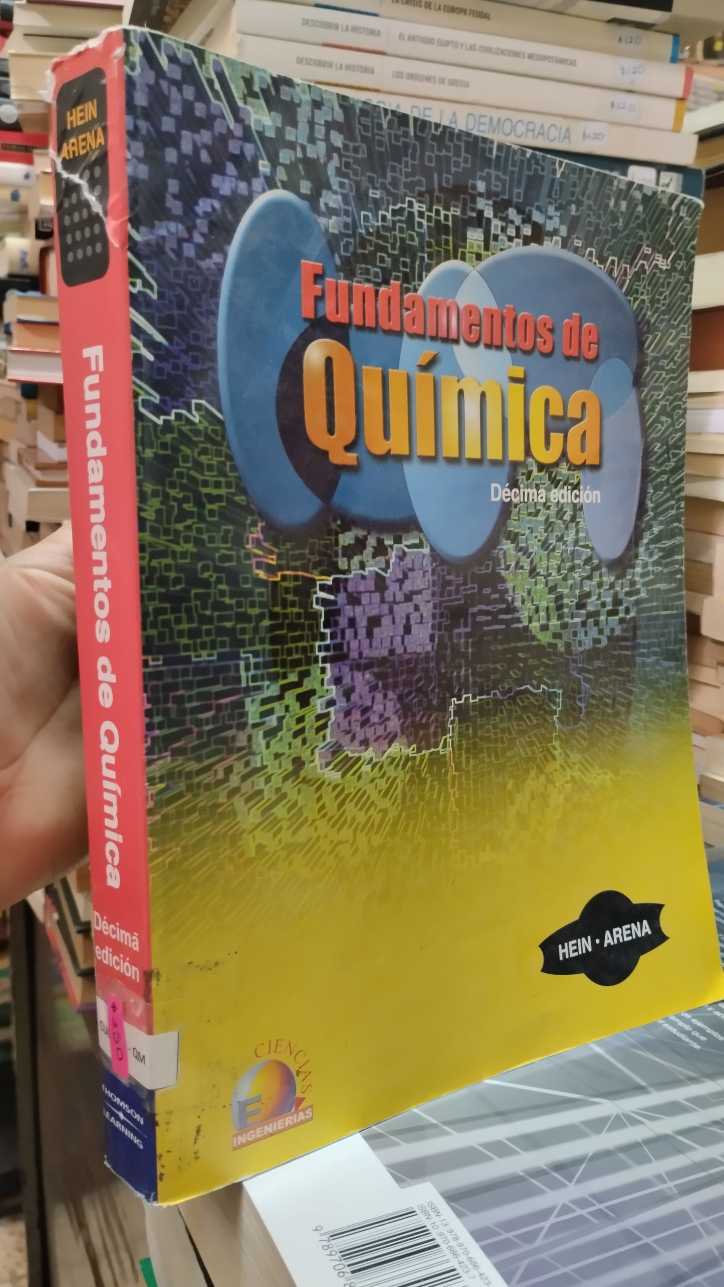 FUNDAMENTOS DE QUIMICA POR HEIN ARENA LIBRO USADO QUIMICA ALDAMA