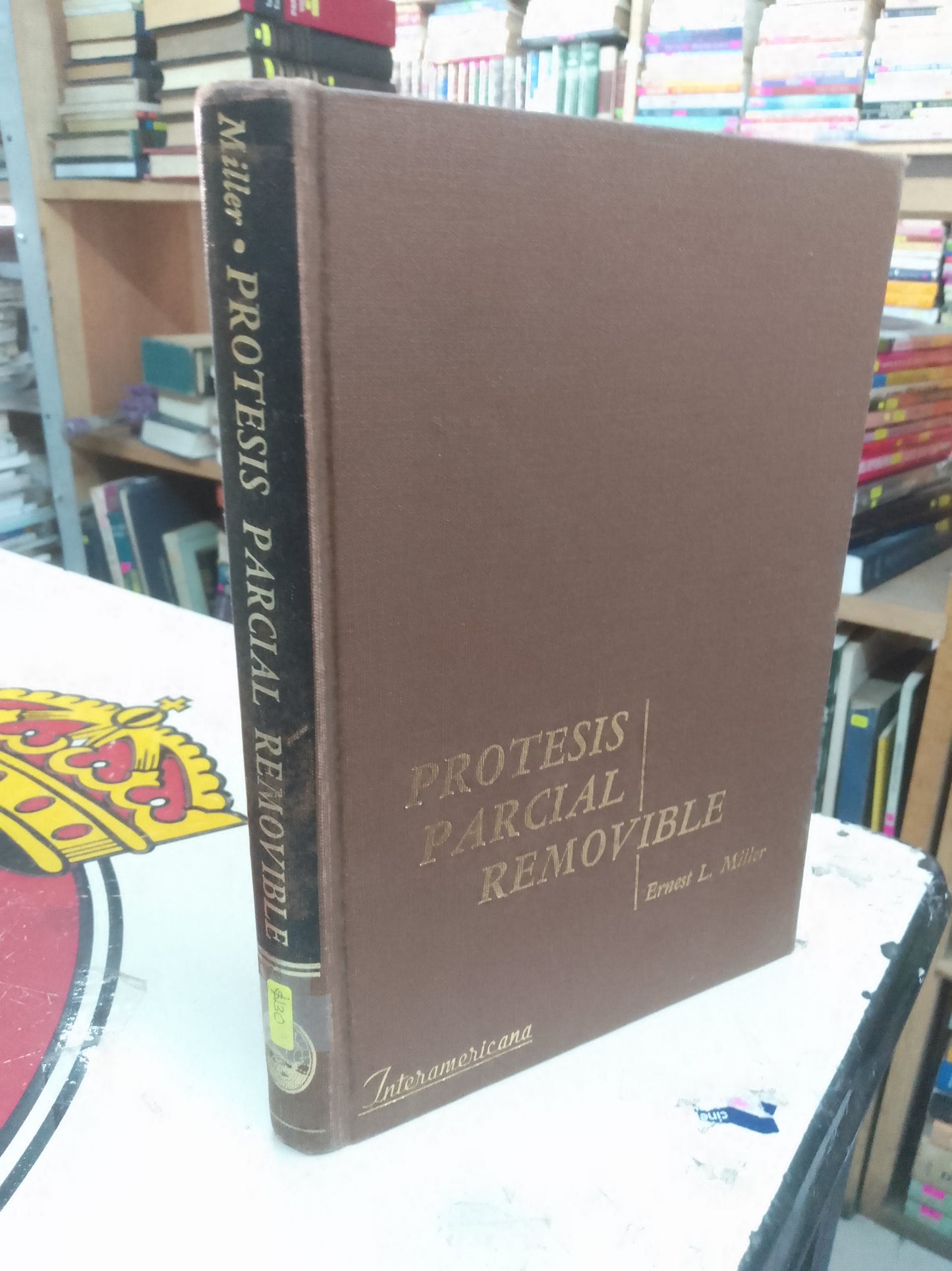 PROTESIS PARCIAL REMOVIBLE POR ERNEST L. MILLER USADO MEDICINA LITERARIO 207
