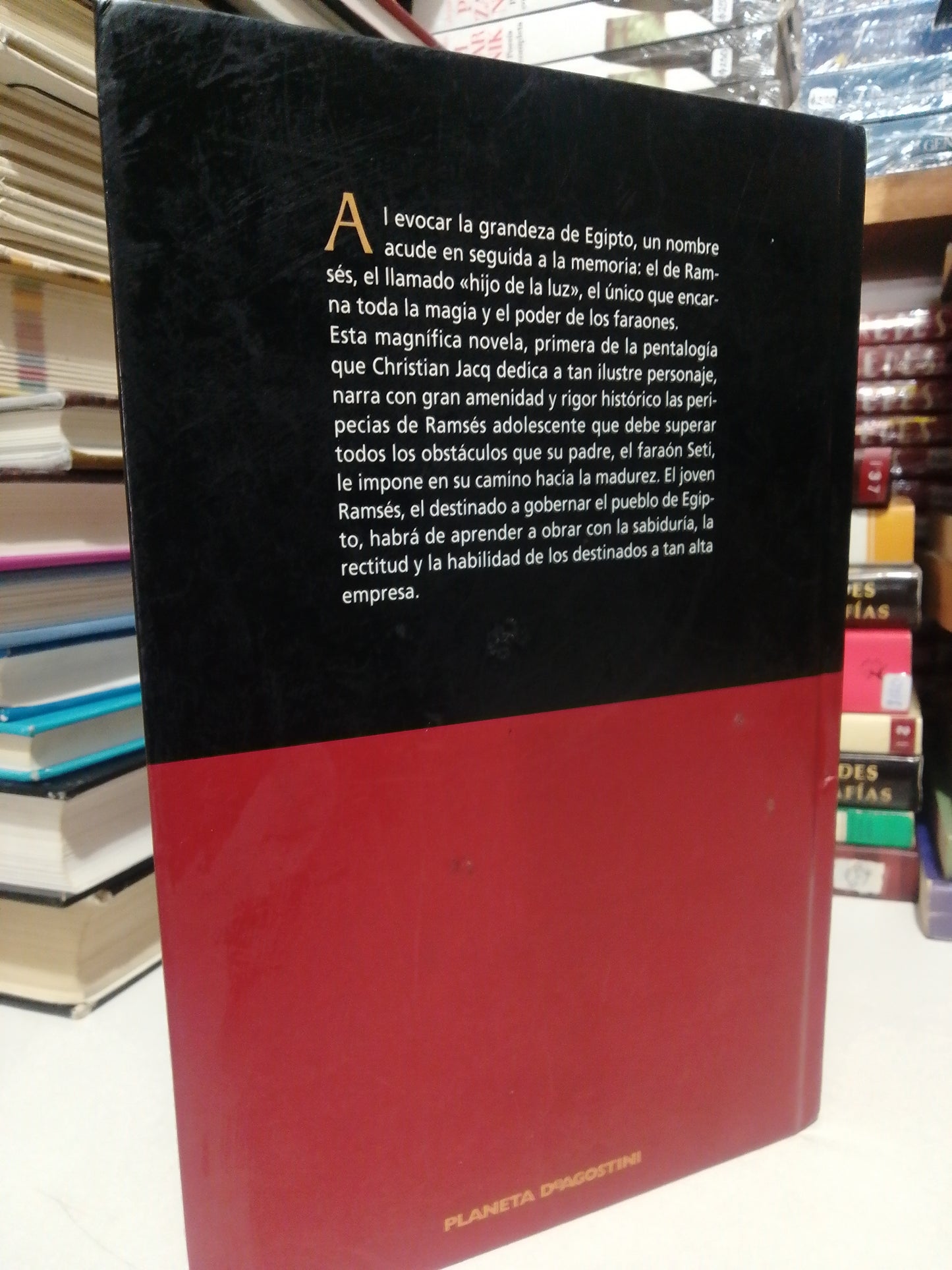 RAMSÉS EL HIJO DE LA LUZ POR CHRISTIAN JACQ USADO NOVELA JUÁREZ