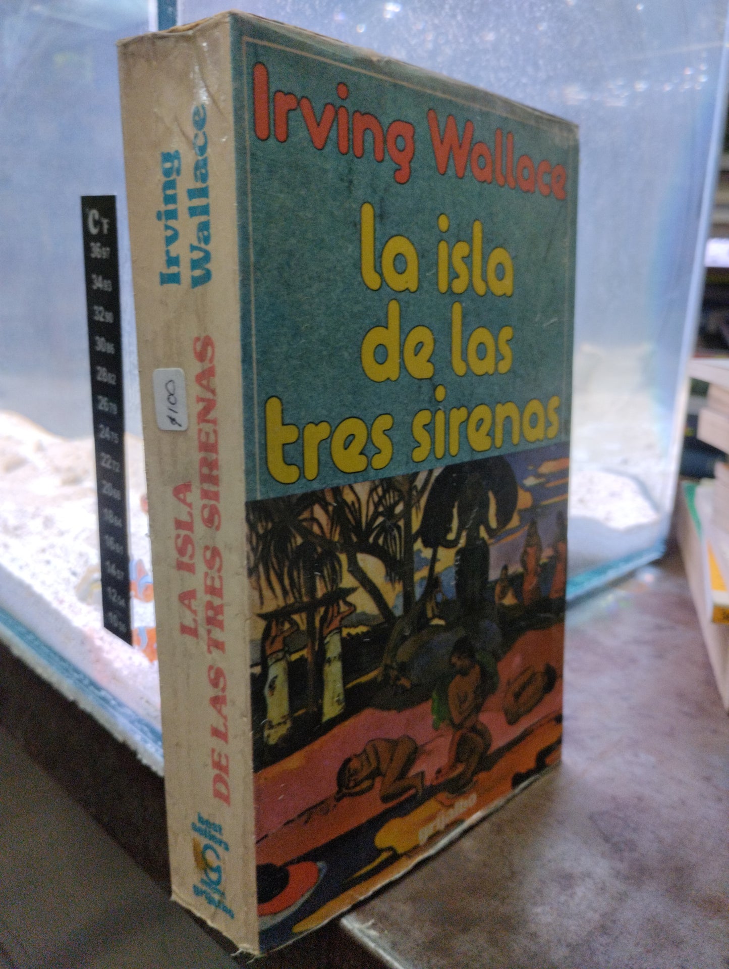 LA ISLA DE LAS TRES SIRENAS POR IRVING WALLACE USADO NOVELAS ALDAMA