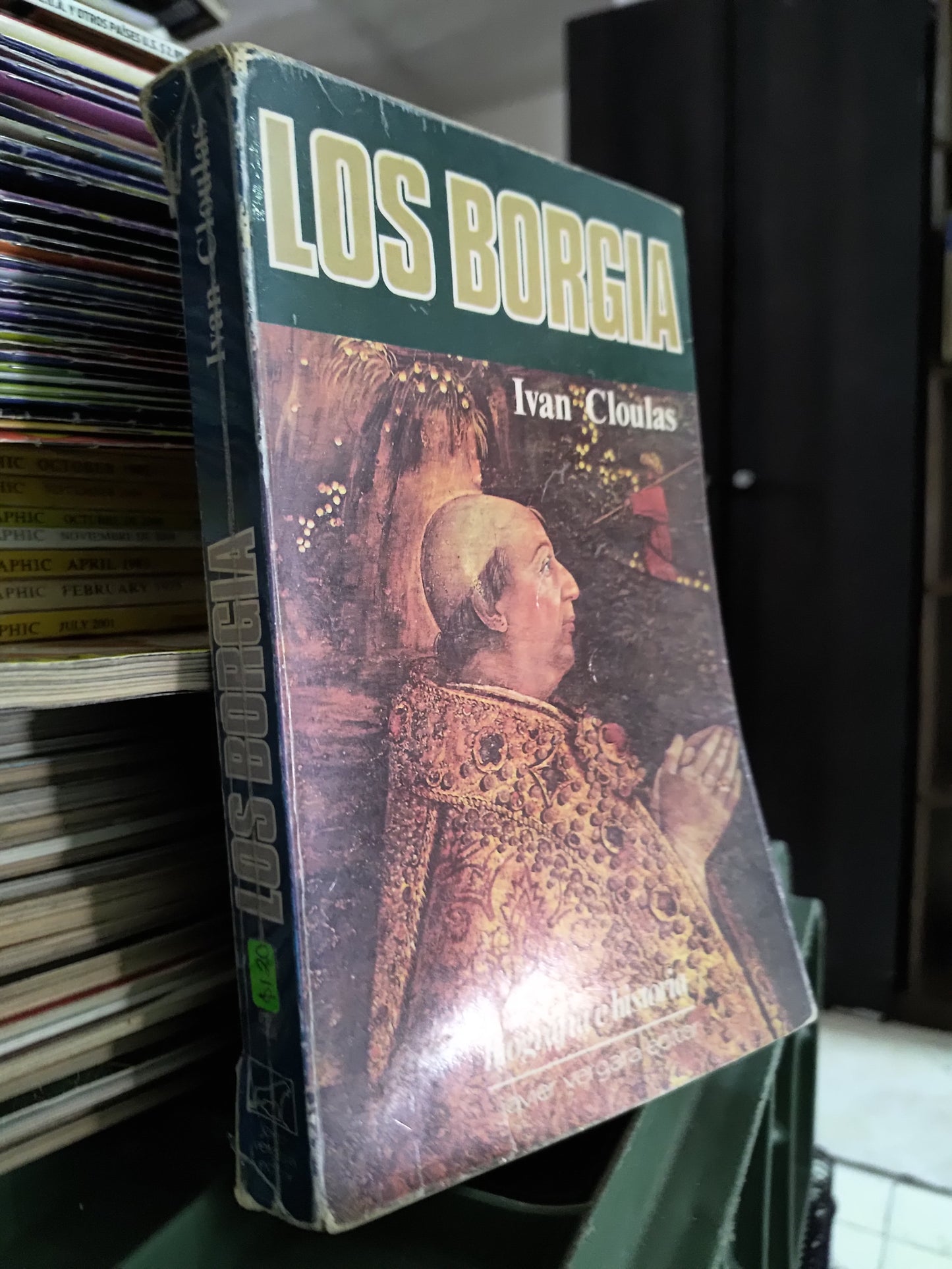 LOS BORGA POR IVAN CLOULAS USADO NOVELAS JUAREZ 515