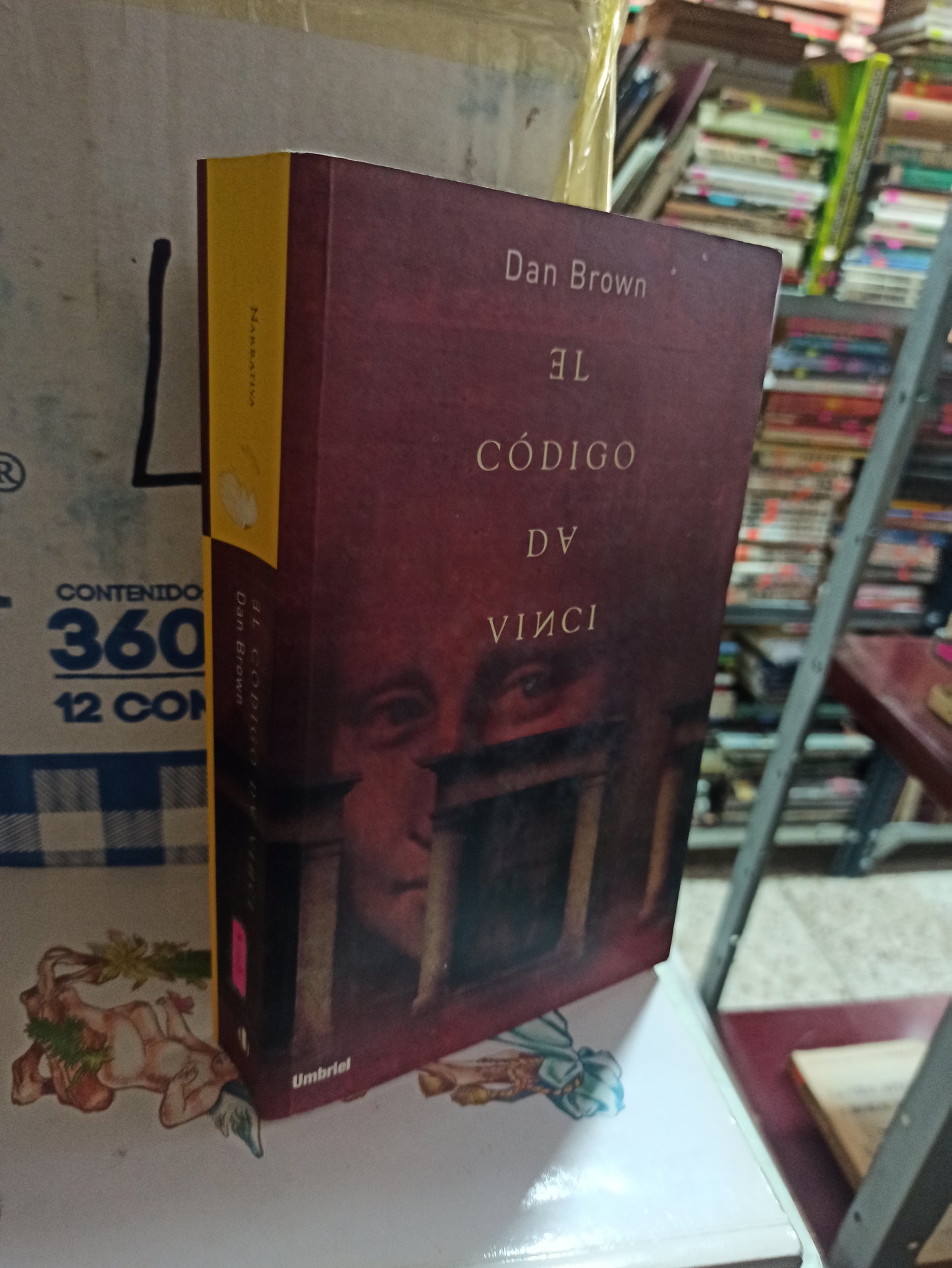 EL CODIGO DA VINCI POR DAN BROWN USADO NOVELAS ALDAMA