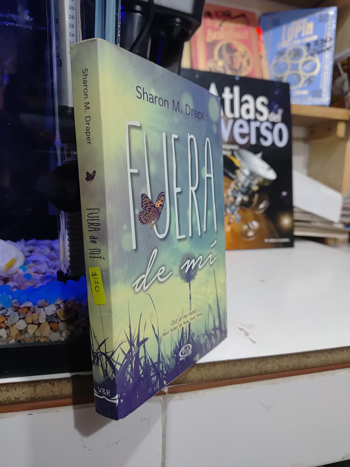 FUERA DE MI POR SHARON M. DRAPER USADO NOVELAS JUAREZ