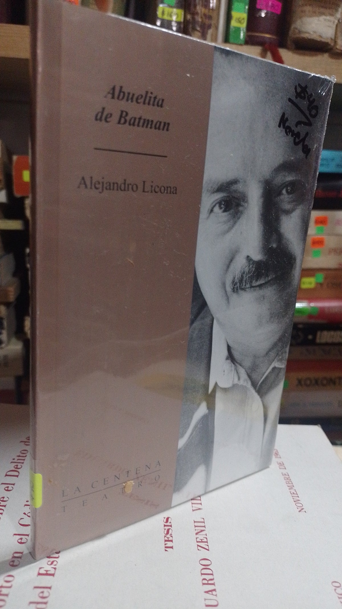 ABUELITA DE BATMAN POR ALEJANDRO LICONA USADO NOVELA ALDAMA