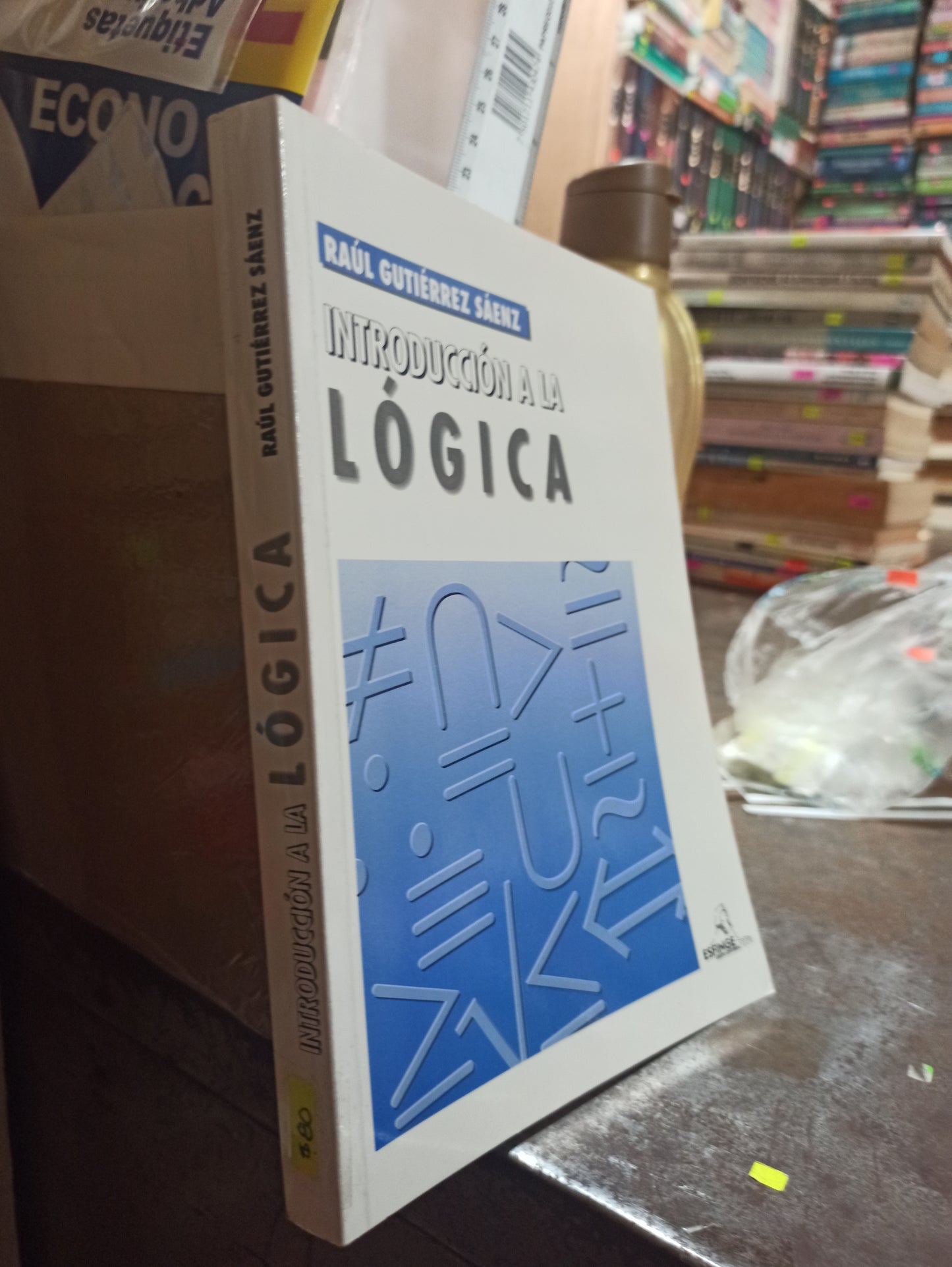 INTRODUCCION A LA LOGICA POR RAUL GUTIERREZ SAENZ USADO SOCIOLOGÍA ALDAMA