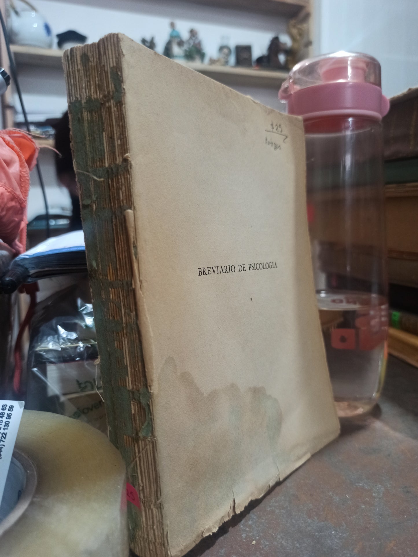 BREVIARIO DE PSICOLOGÍA POR ADOLFO MÉNDEZ SAMARÁ USADO ANTIGUOS ALDAMA