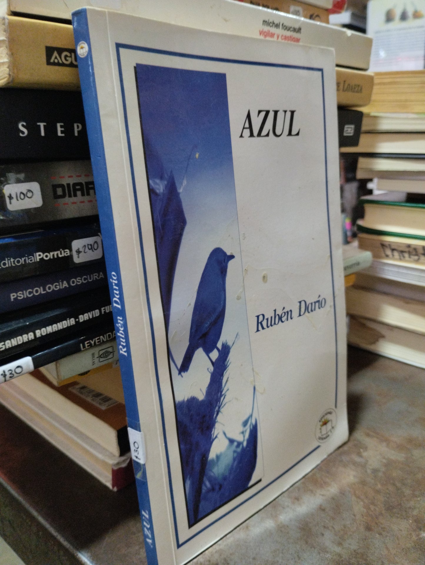 AZUL POR RUBEN DARIO USADO POESIA ALDAMA