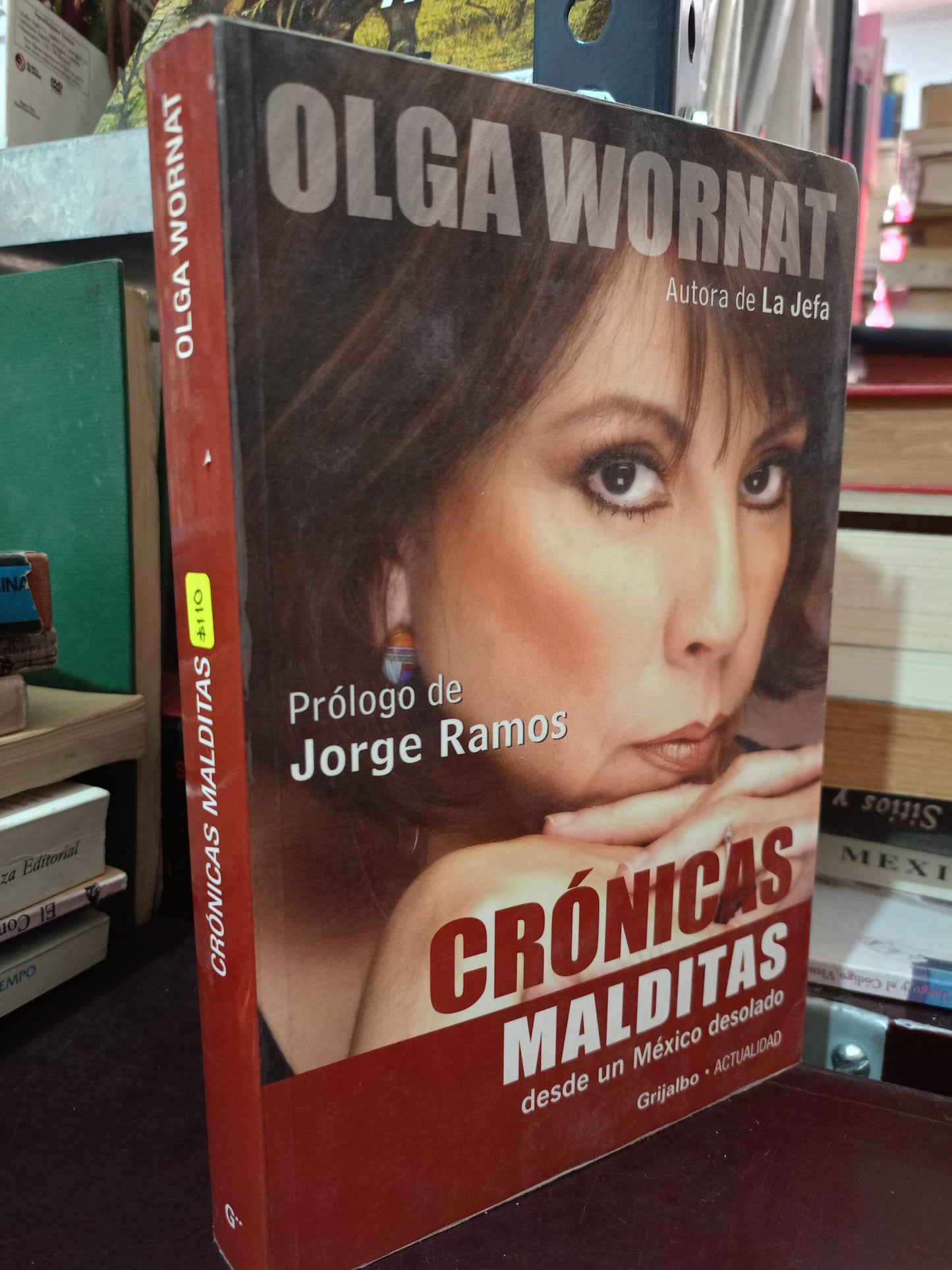 CRONICAS MALDITAS POR OLGA WORNAT USADO POLITICA LITERARIO 305