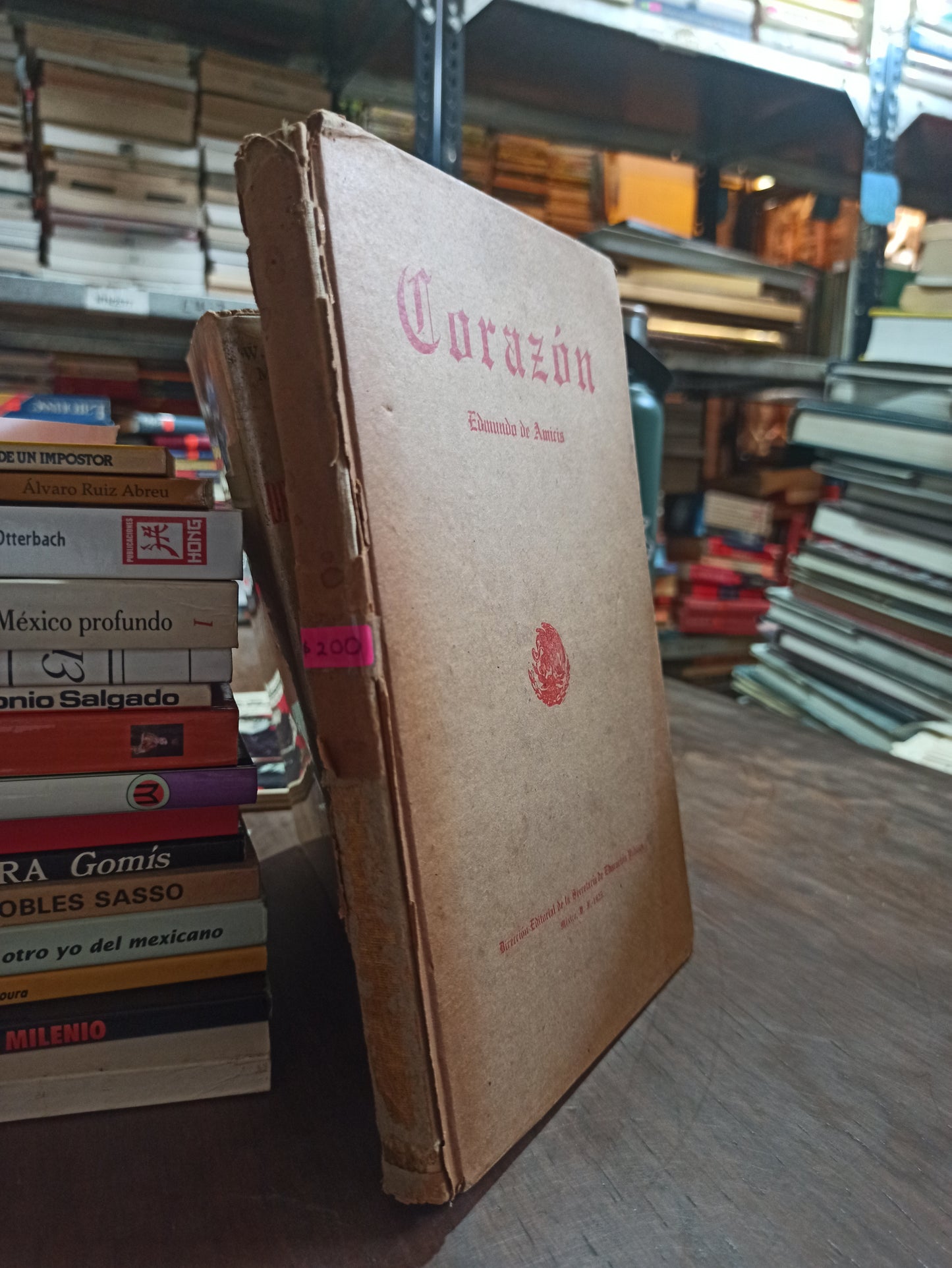 CORAZÓN POR EDUARDO DE AMIRIS USADO ANTIGUOS ALDAMA