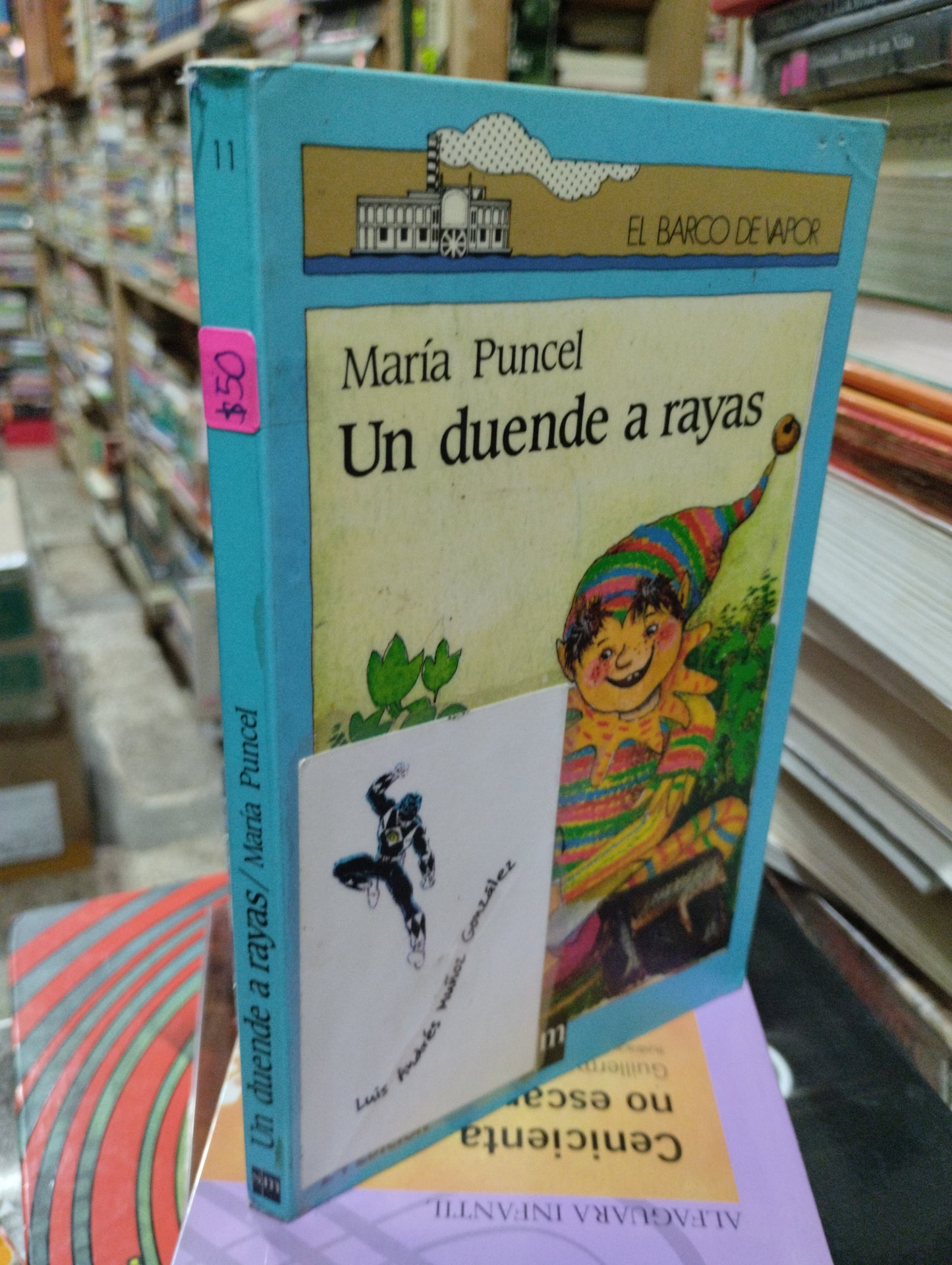 UN DUENDE A RAYAS POR MARIA PUNCEL USADO INFANTIL ALDAMA