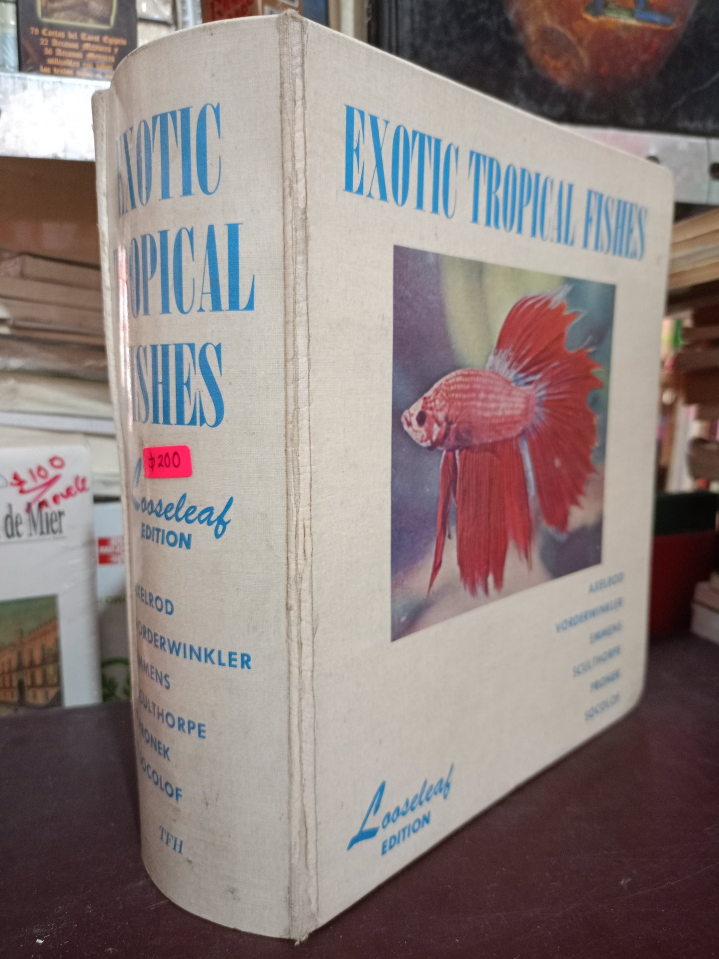 EXOTIC TROPICAL FISHES USADO BIOLOGIA LITERARIO 305
