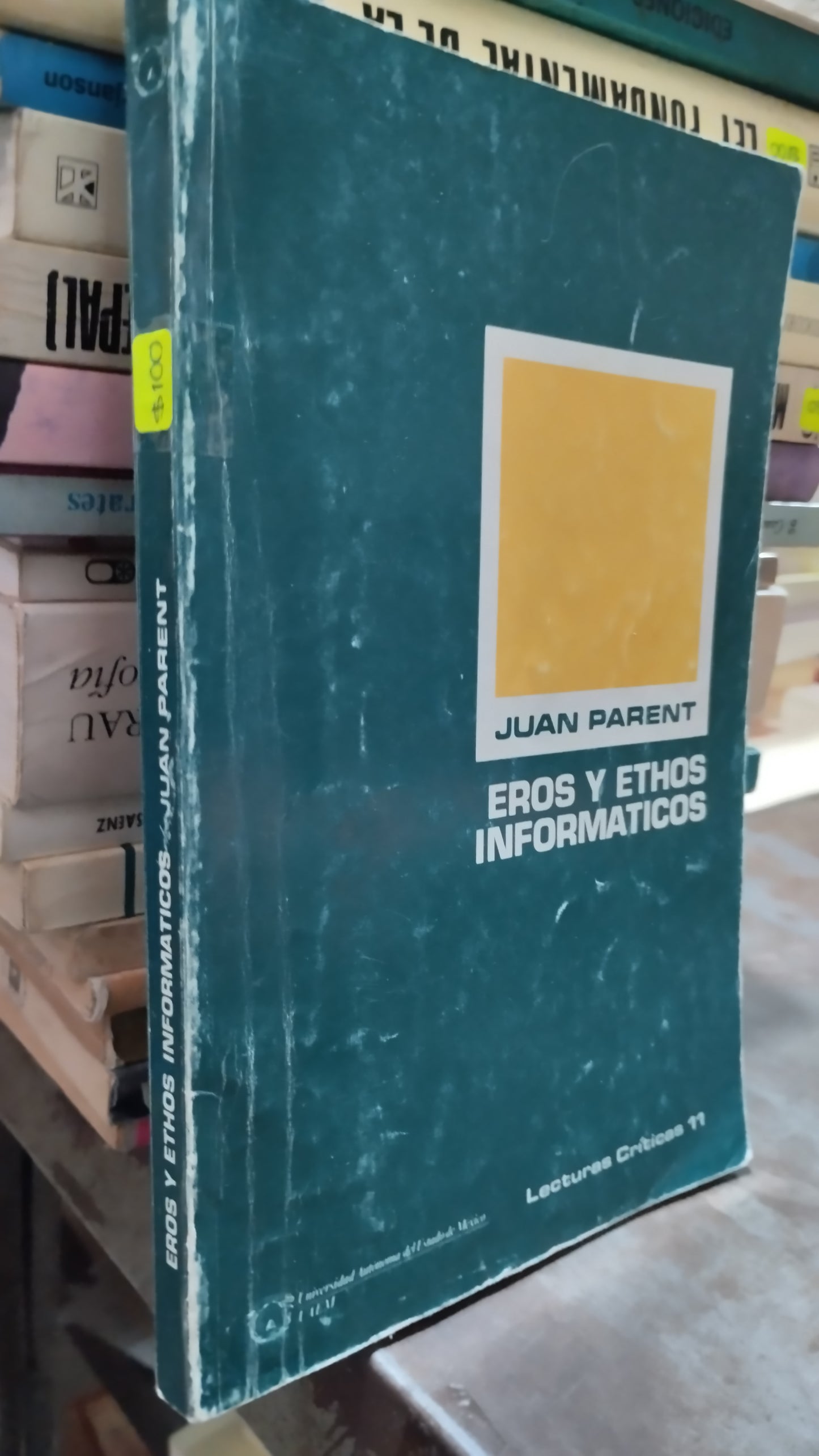 EROS Y ETHOS INFORMATICOS POR JUAN PARENT LIBRO USADO SOCIOLOGIA ALDAMA