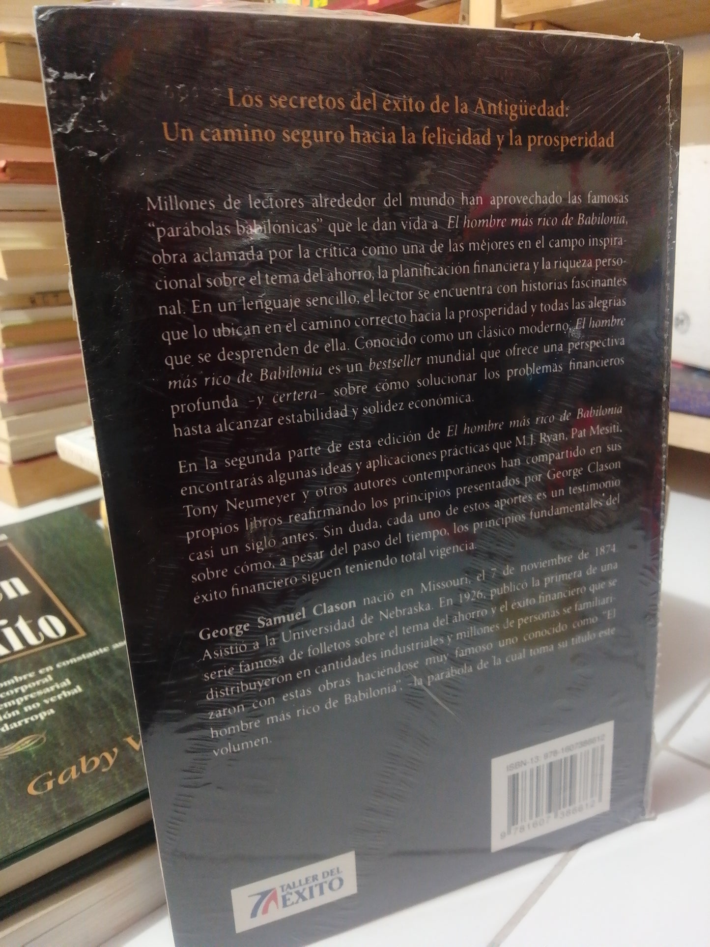 EL HOMBRE MAS RICO DE BABILONIA POR GEORGE S.CLASON USADO SUP.PERSONAL JUAREZ