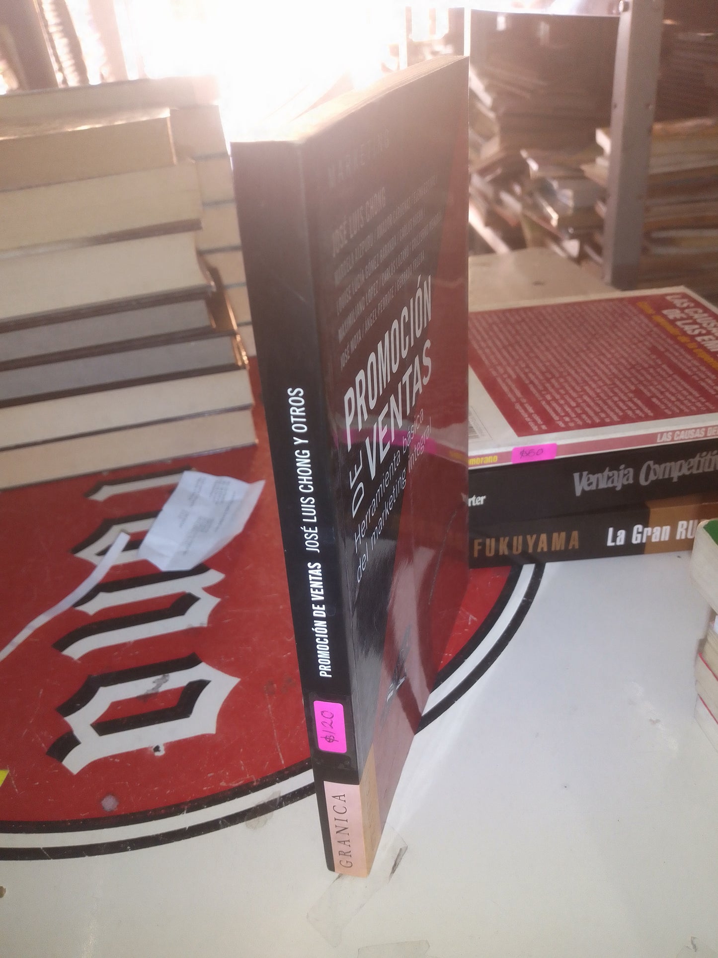 PROMOCION DE VENTAS HERRAMIETAS BASICAS DEL MARKETING INTEGRAL POR JOSE LUIS CHONG USADO SUPERACIÓN PERSONAL LITERARIO 207