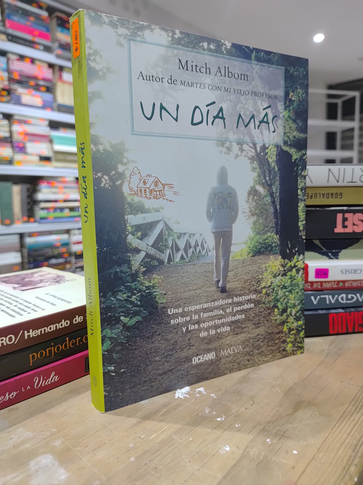 UN DIA MAS POR MITCH ALBOM USADO NOVELAS JUAREZ 515