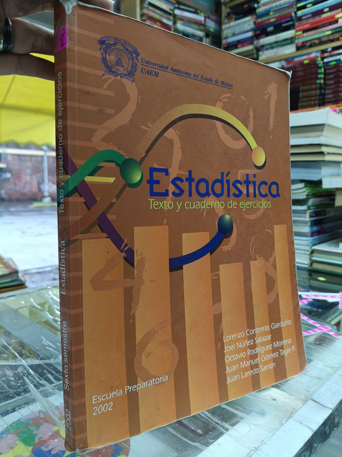ESTADISTICA TEXTO Y CUADERNO DE EJERCICIOS POR VARIOS AUTORES USADO MATE JUÁREZ 507