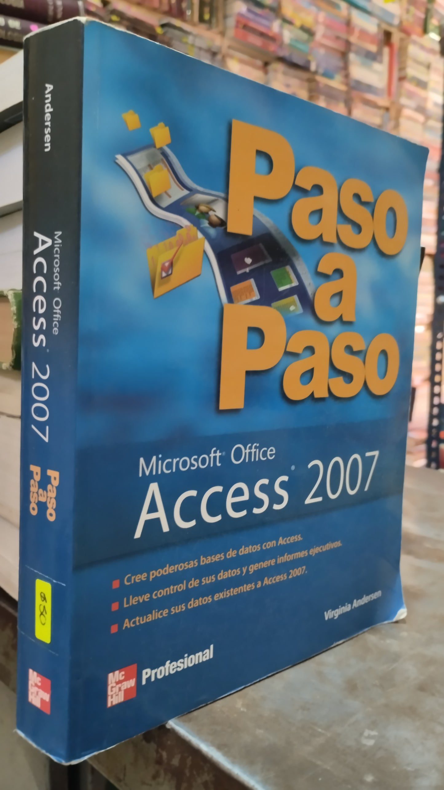 MICROSOFT OFFICE ACCESS 2007 POR VIRGINIA ANDERSEN LIBRO USADO COMPUTACION ALDAMA