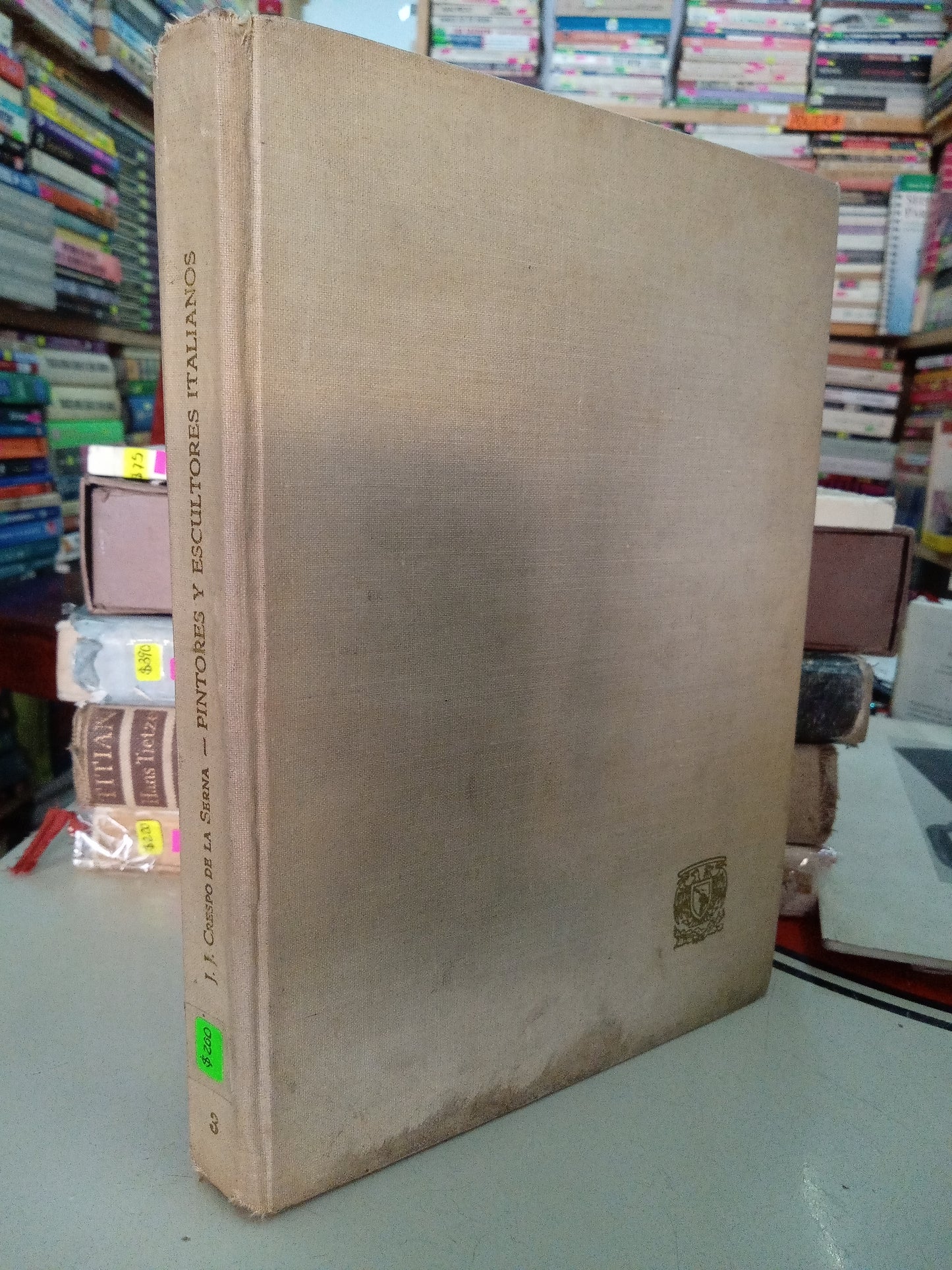 PINTORES Y ESCULTORES ITALIANOS DE LOS SIGLOS XIII XIV Y XV DOCE MEDALLONES POR JORGE J CRESPO DE LA SERNA USADO ARTE LITERARIO 207