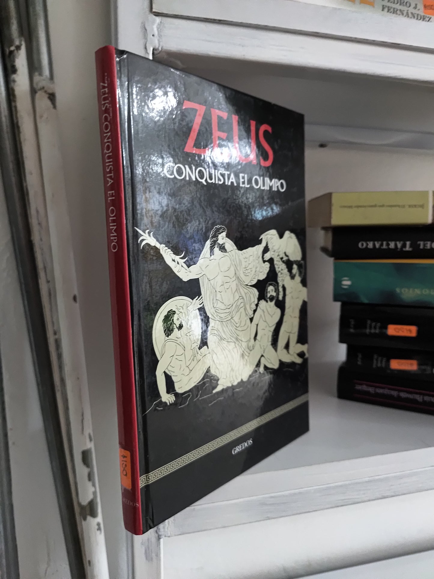 ZEUS CONQUISTA EL OLIMPO POR EDITORIAL GREDOS USADO NOVELAS JUAREZ 515