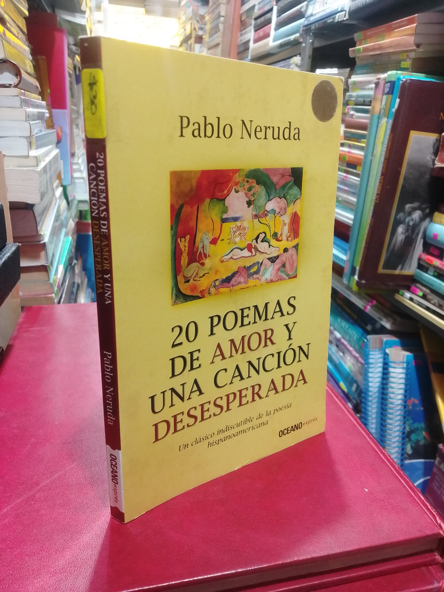 20 POEMAS DE AMOR Y UNA CANCIÓN DESESPERADA POR PABLO NERUDA USADO POESÍA JUÁREZ
