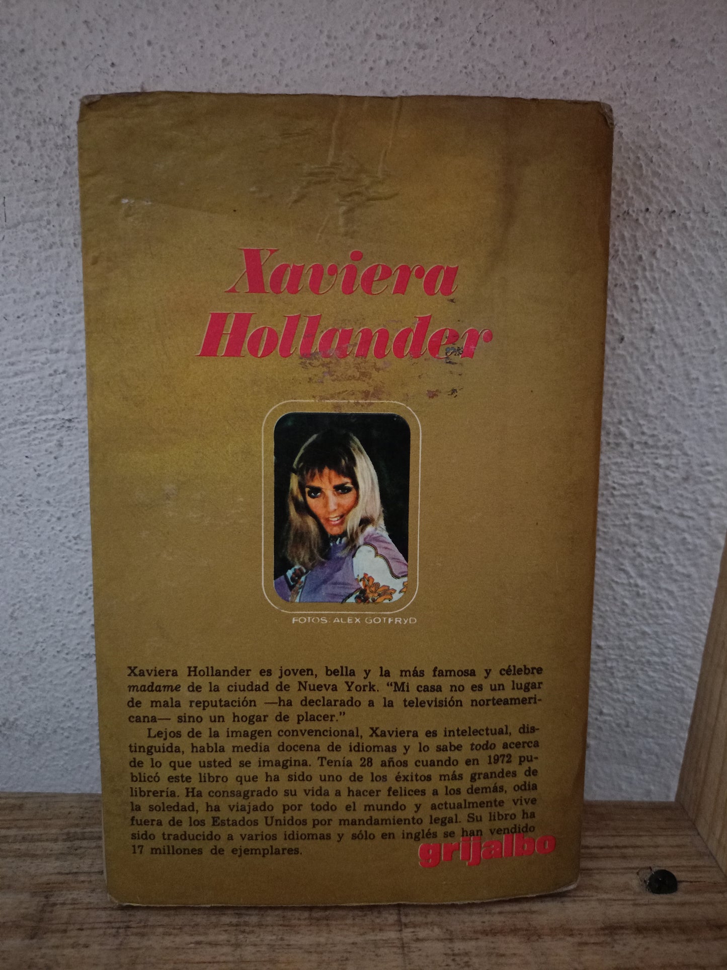 LA ALEGRE MADAME POR XAVIERA HOLLANDER USADO NOVELA LITERARIO 305
