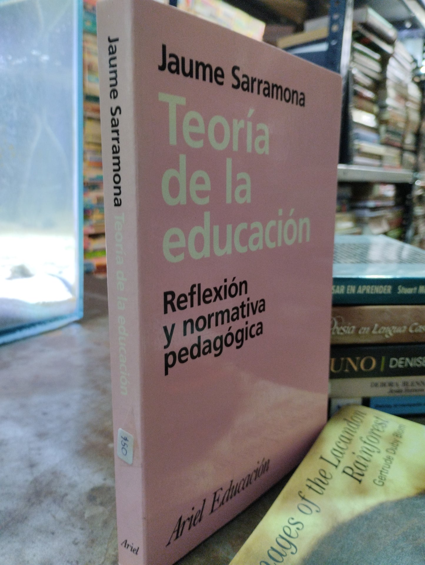 TEORIA DE LA EDUCACION POR JAUME SAREAMONA USADO EDUCACIÓN ALDAMA